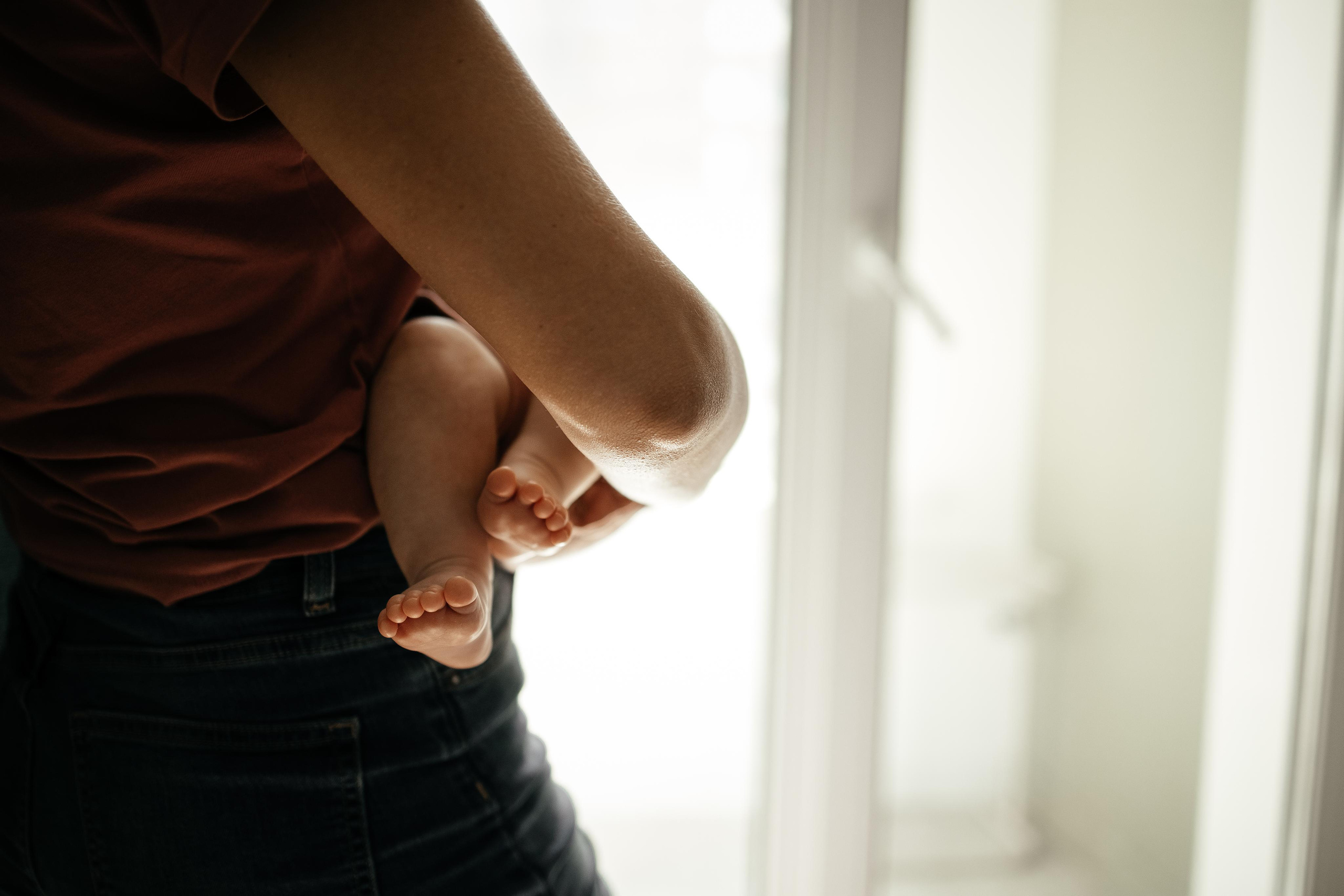 Аня. Newborn lifestyle фотограф Екатерина Будиновская