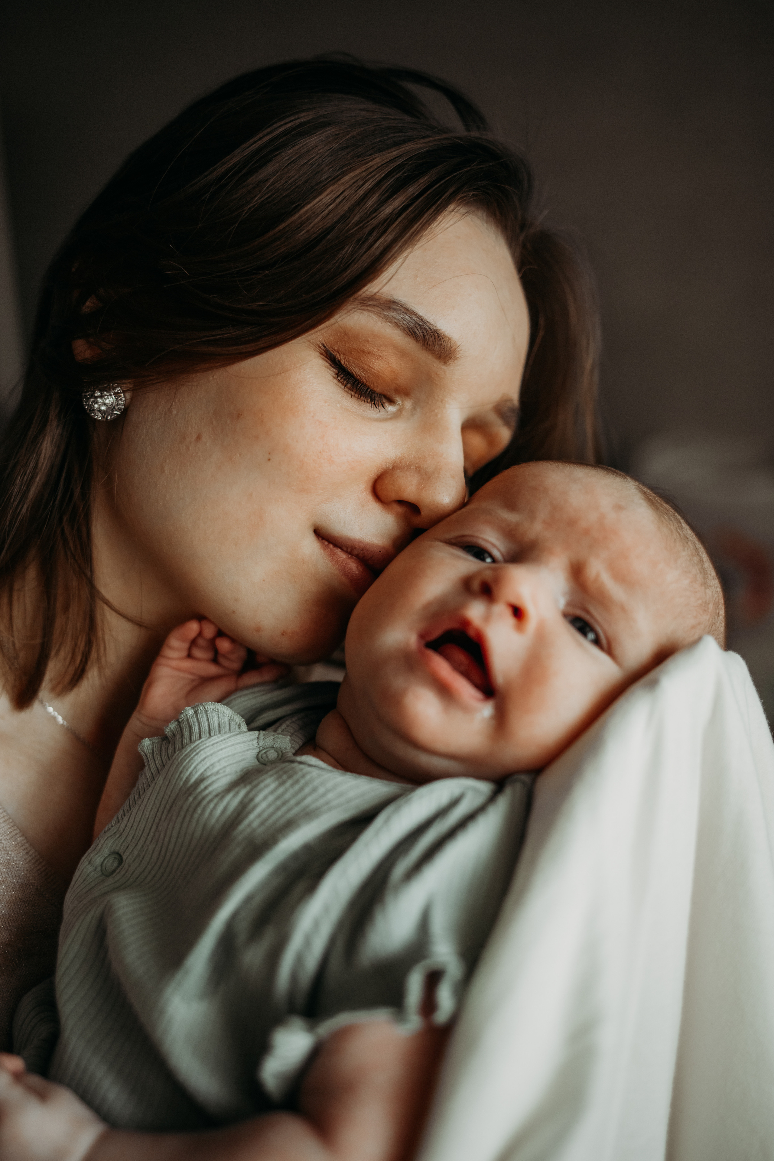 Адель. Newborn lifestyle фотограф Екатерина Будиновская