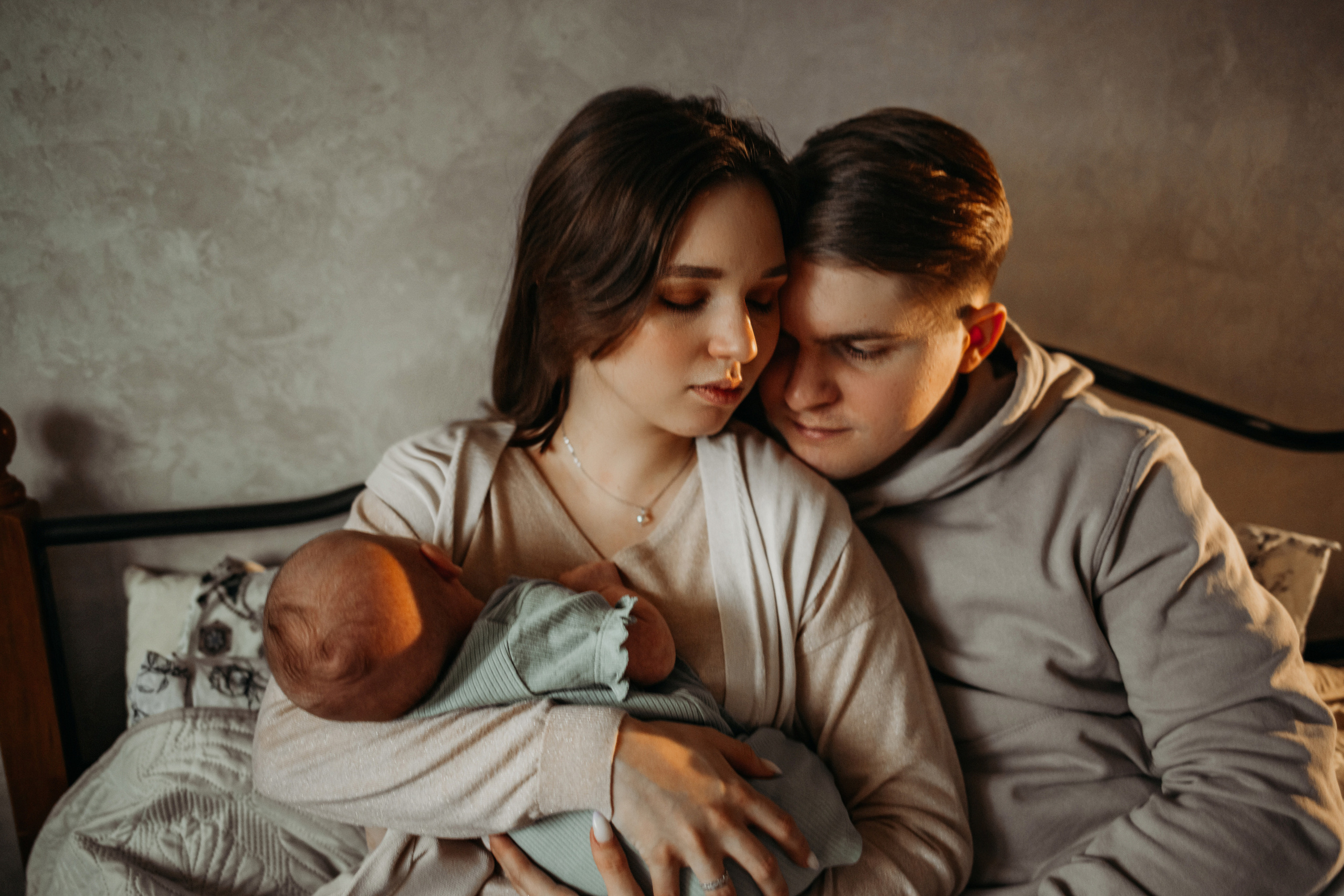 Адель. Newborn lifestyle фотограф Екатерина Будиновская