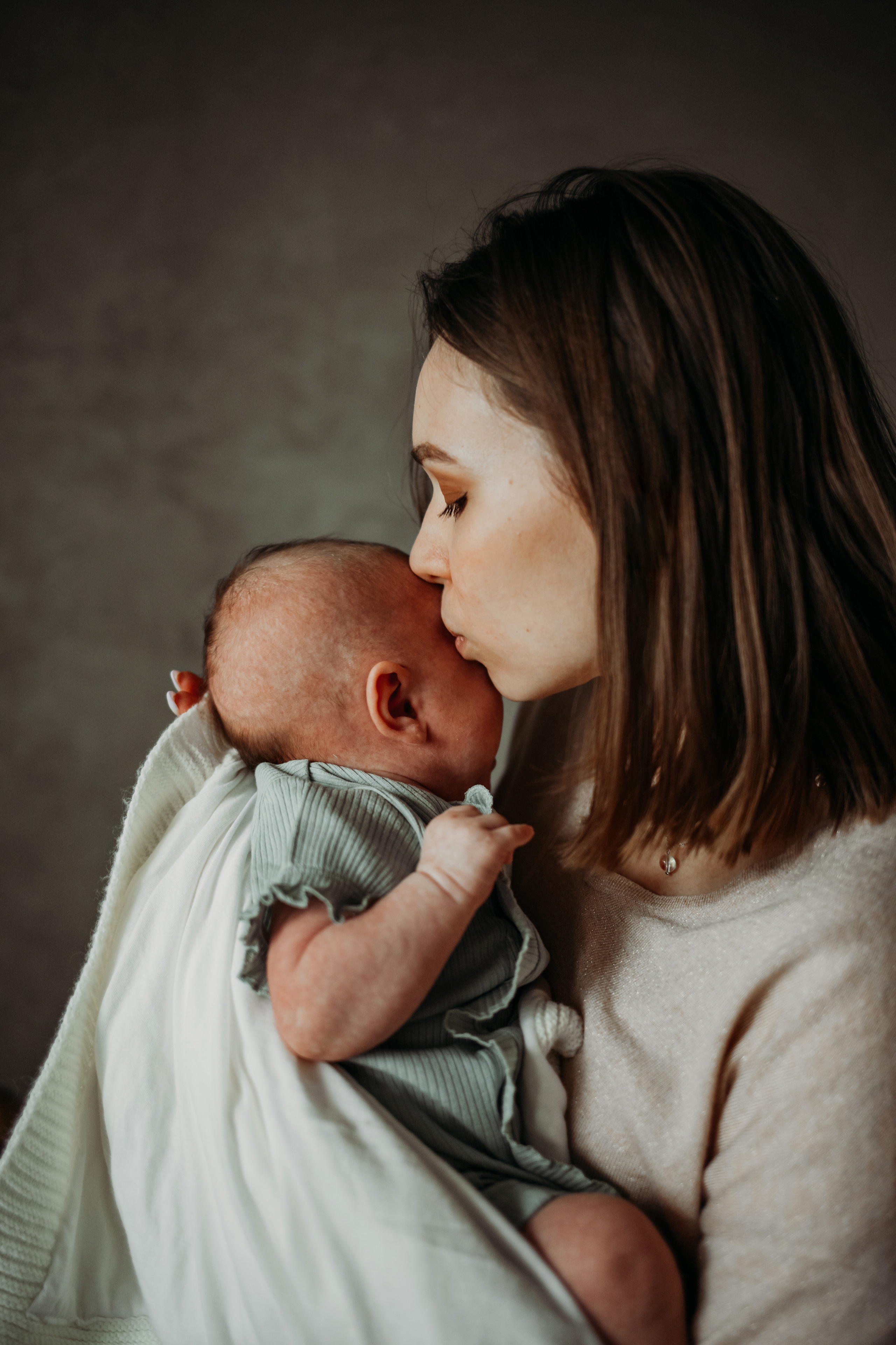 Адель. Newborn lifestyle фотограф Екатерина Будиновская