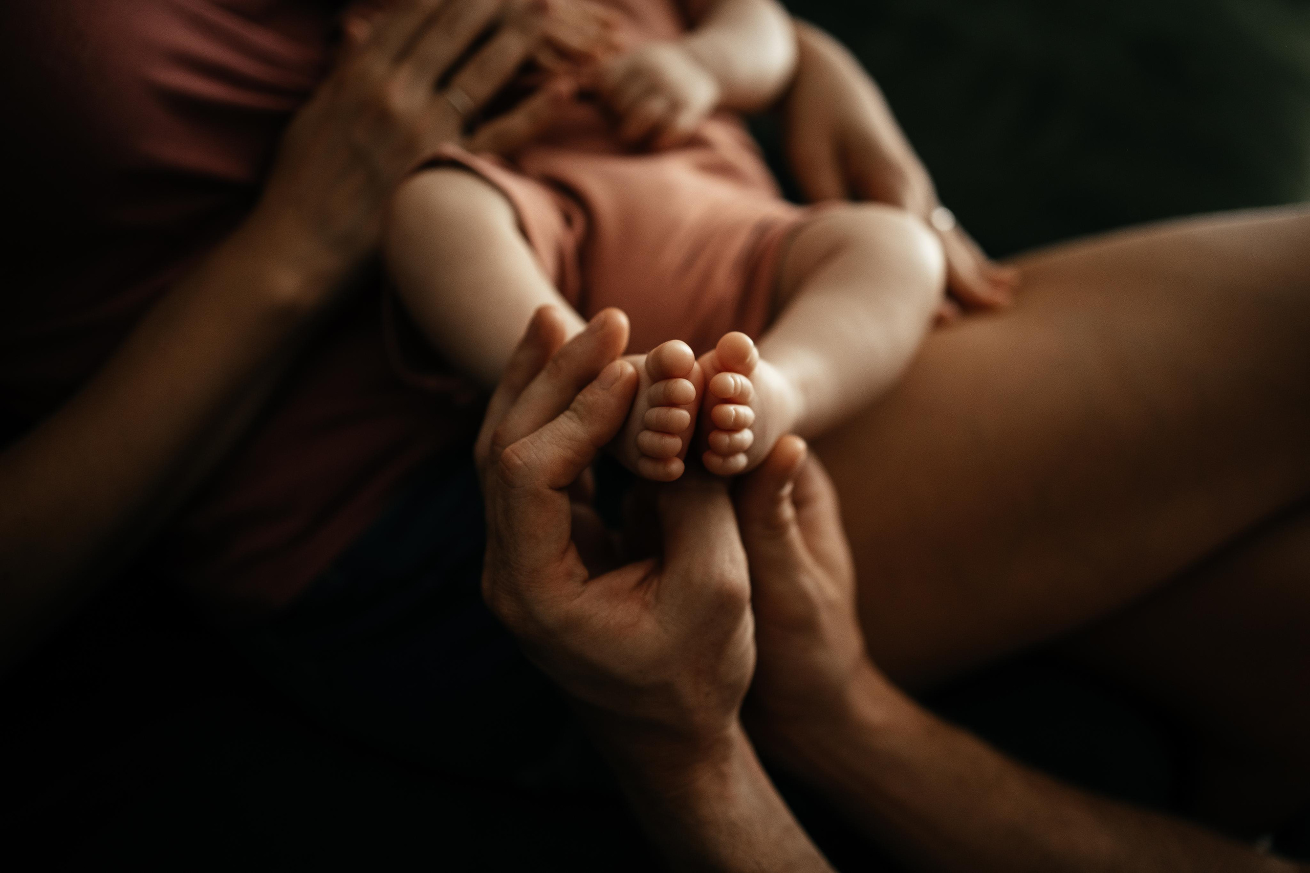 Аня. Newborn lifestyle фотограф Екатерина Будиновская