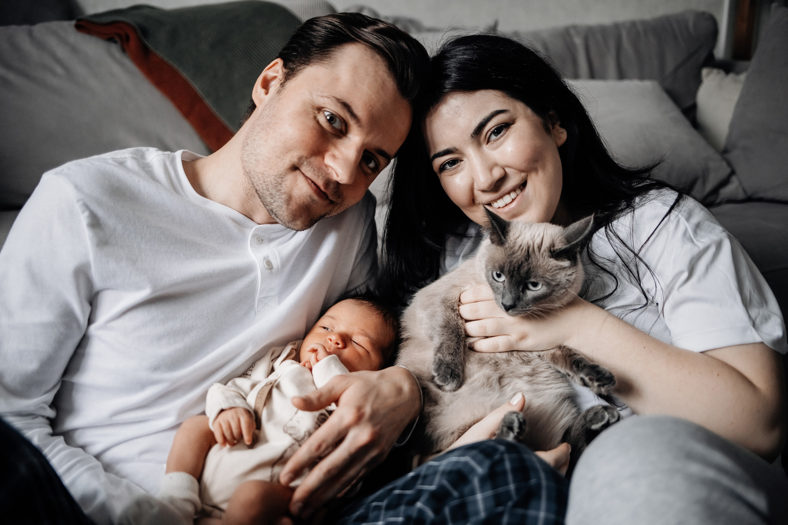 Дамир. Newborn lifestyle фотограф Екатерина Будиновская