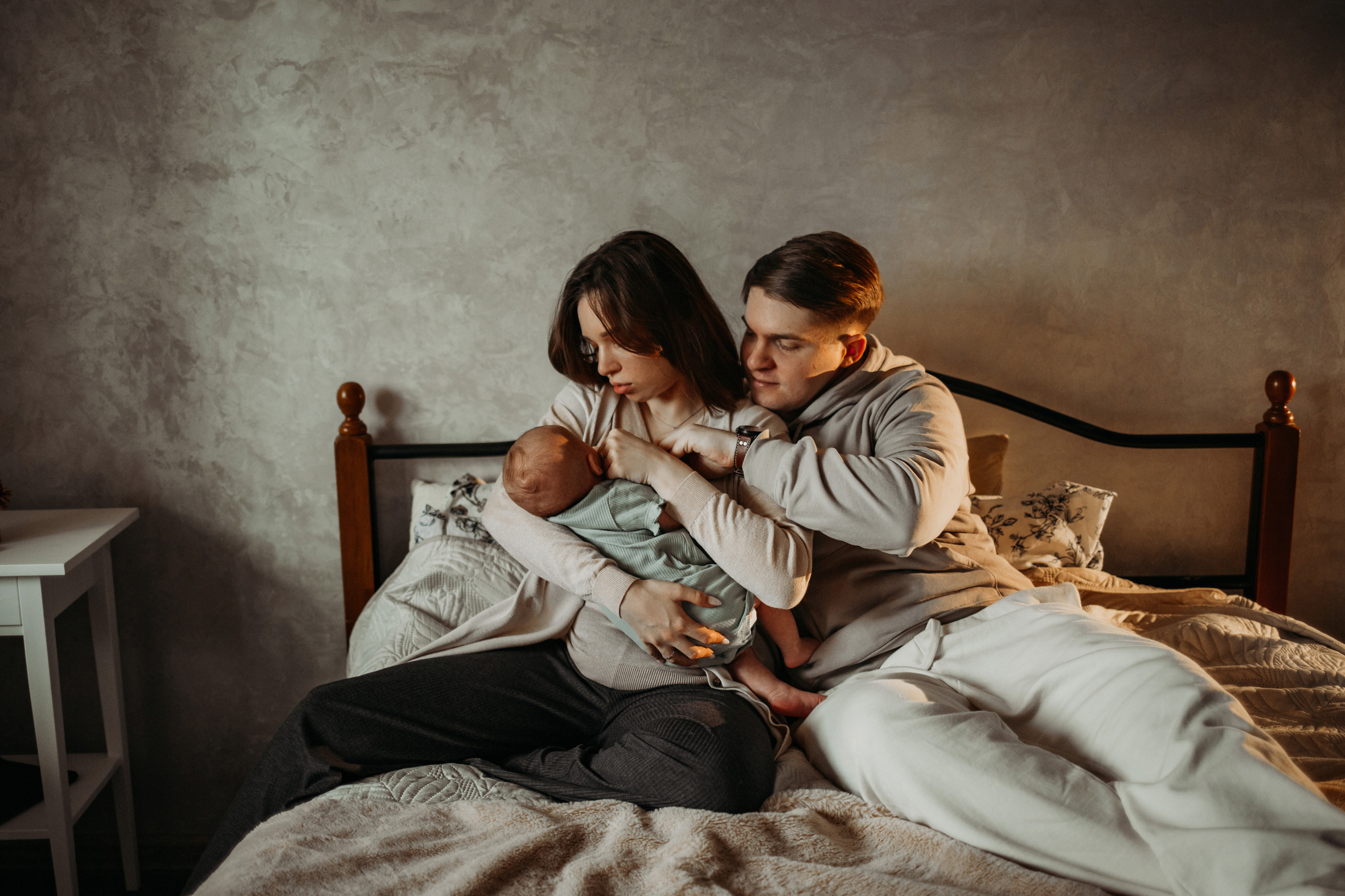 Адель. Newborn lifestyle фотограф Екатерина Будиновская