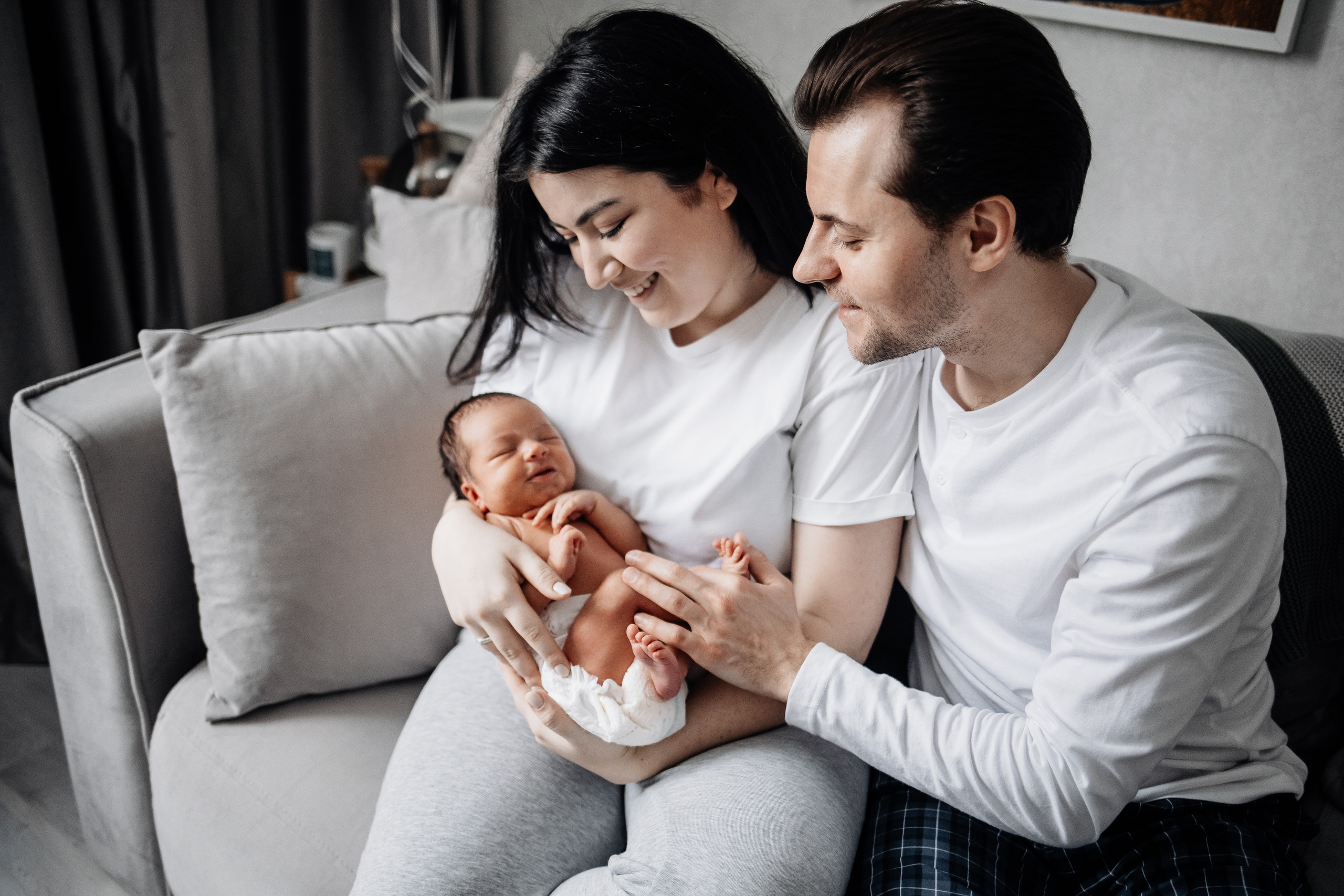 Дамир. Newborn lifestyle фотограф Екатерина Будиновская