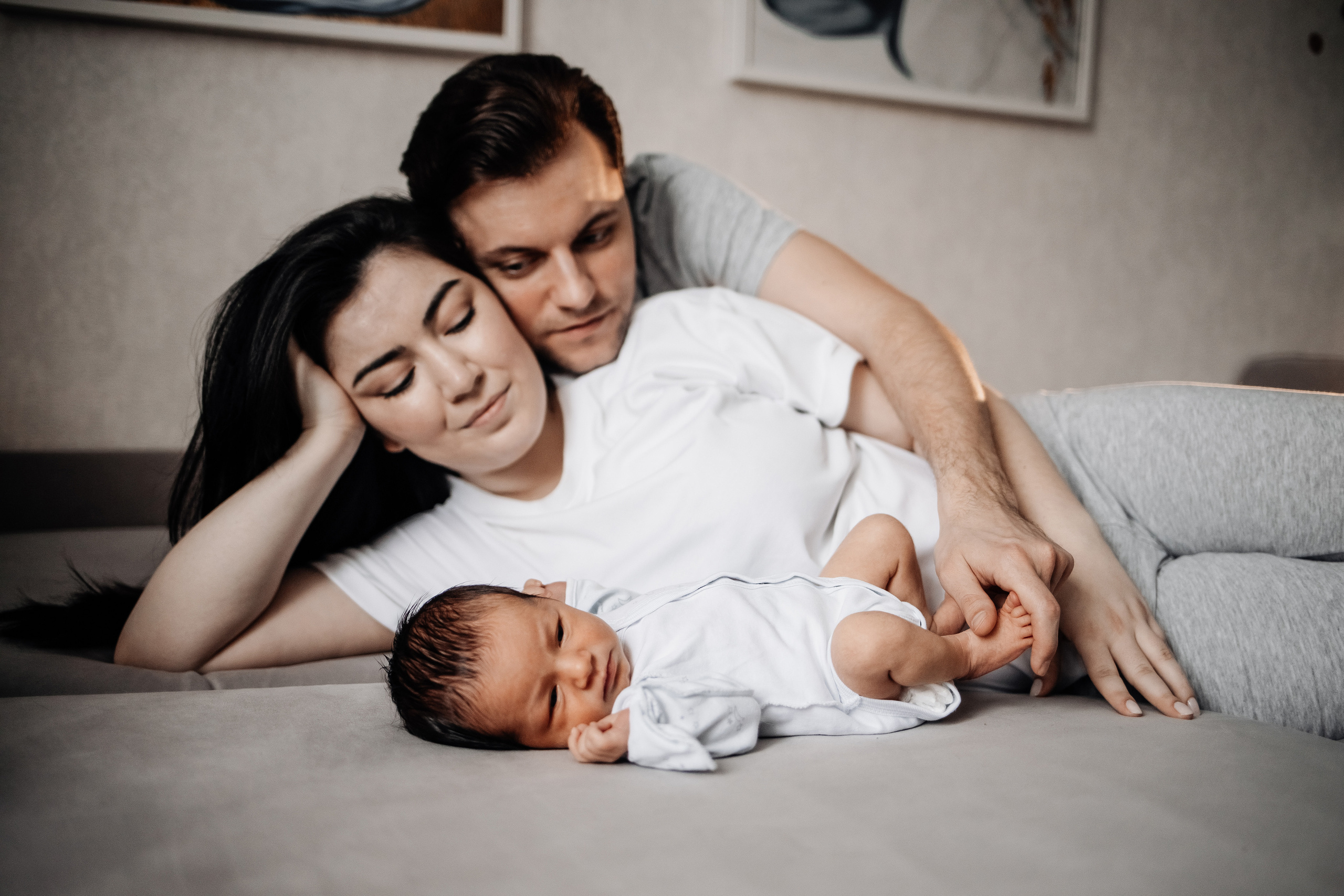 Дамир. Newborn lifestyle фотограф Екатерина Будиновская
