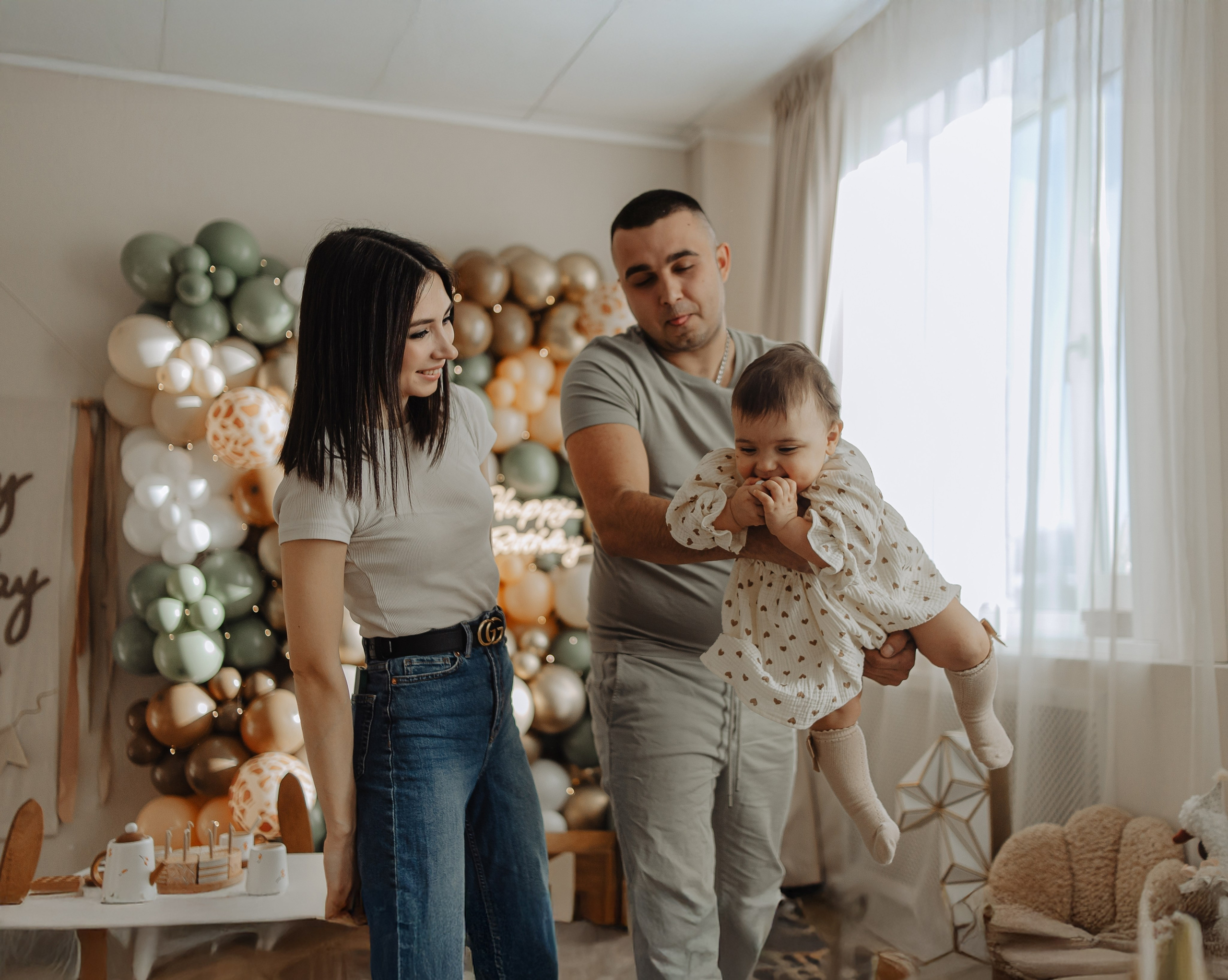Семейная на 1 годик. Фотограф Брянск