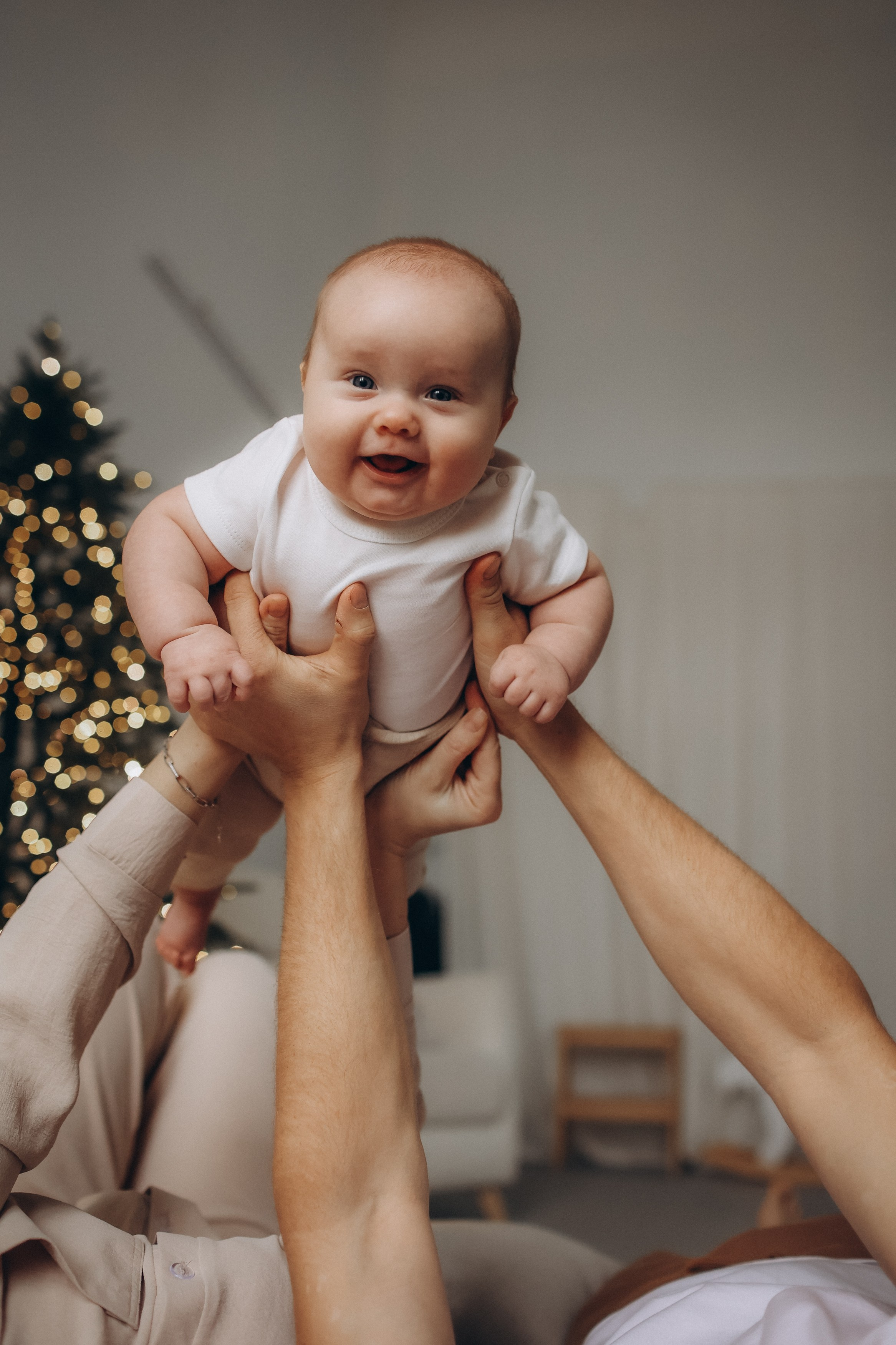 Новогодняя фотосессия семейная фотосессия. Фотограф Владимир Москва