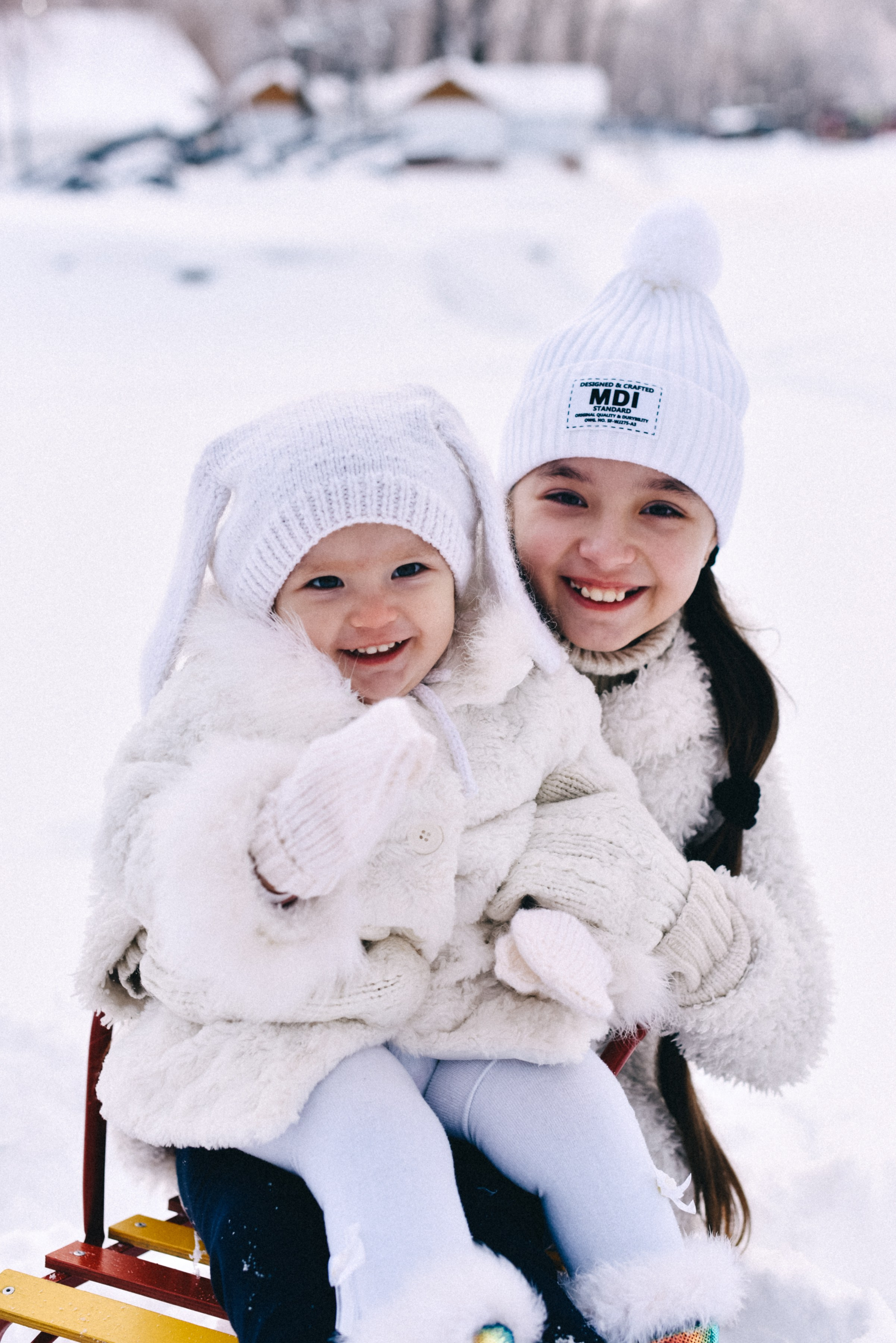 Девочки зима