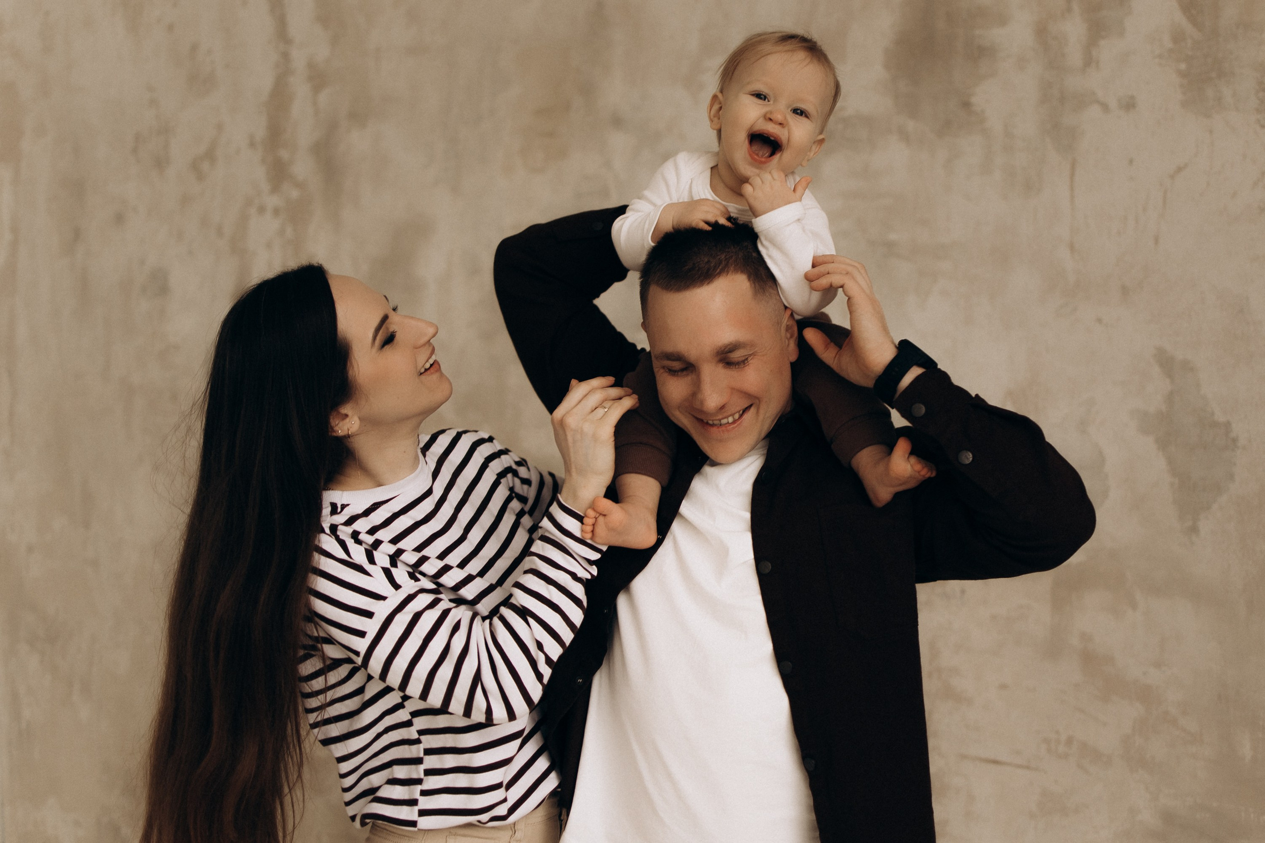 К годику Михаила — зал Песок. Семейный фотограф в Краснодаре Храмова Анна