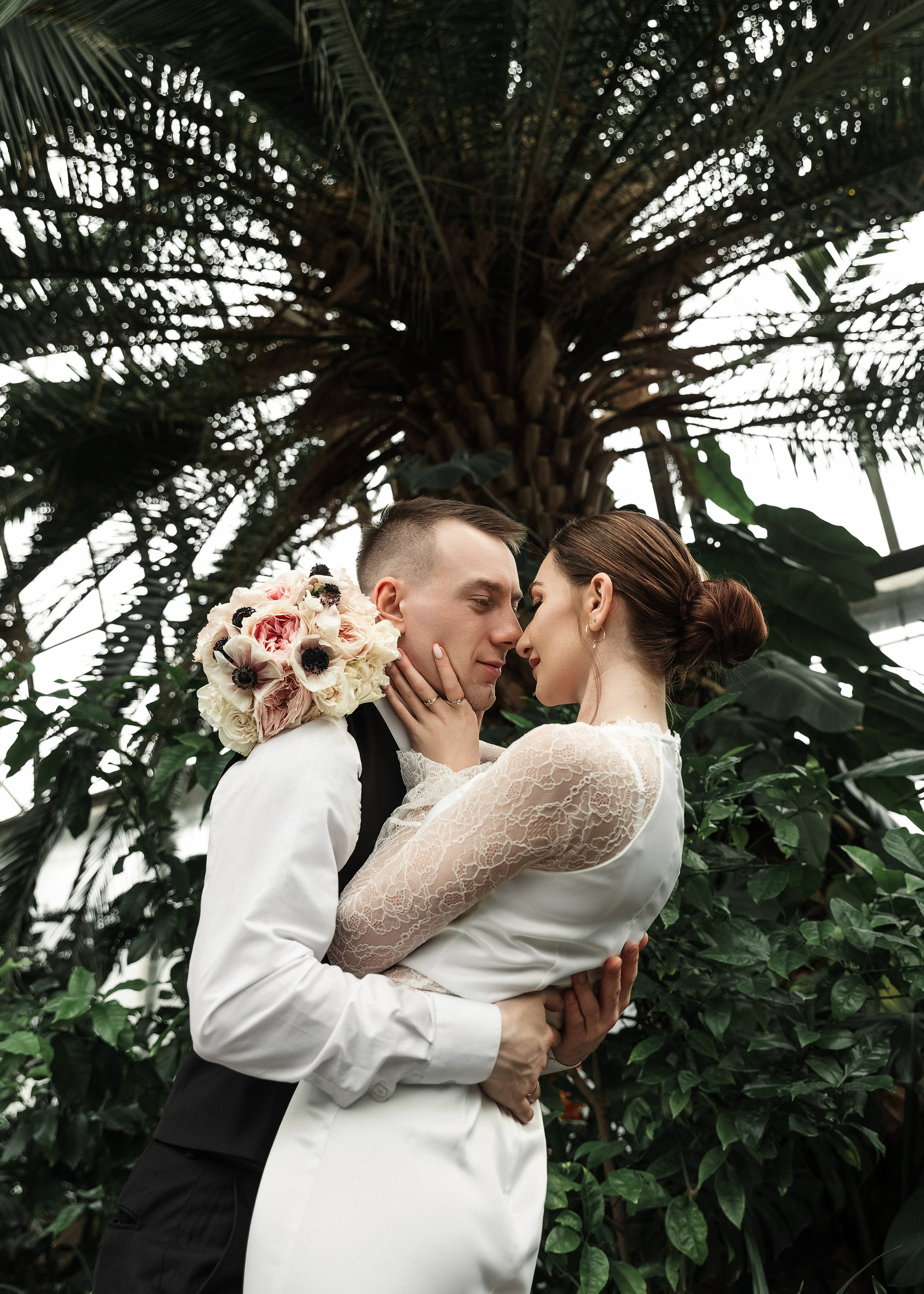 Ксения и Сергей — свадьба в Оранжерее. Свадебный и портретный фотограф в Санкт-Петербурге Анна Демьянова