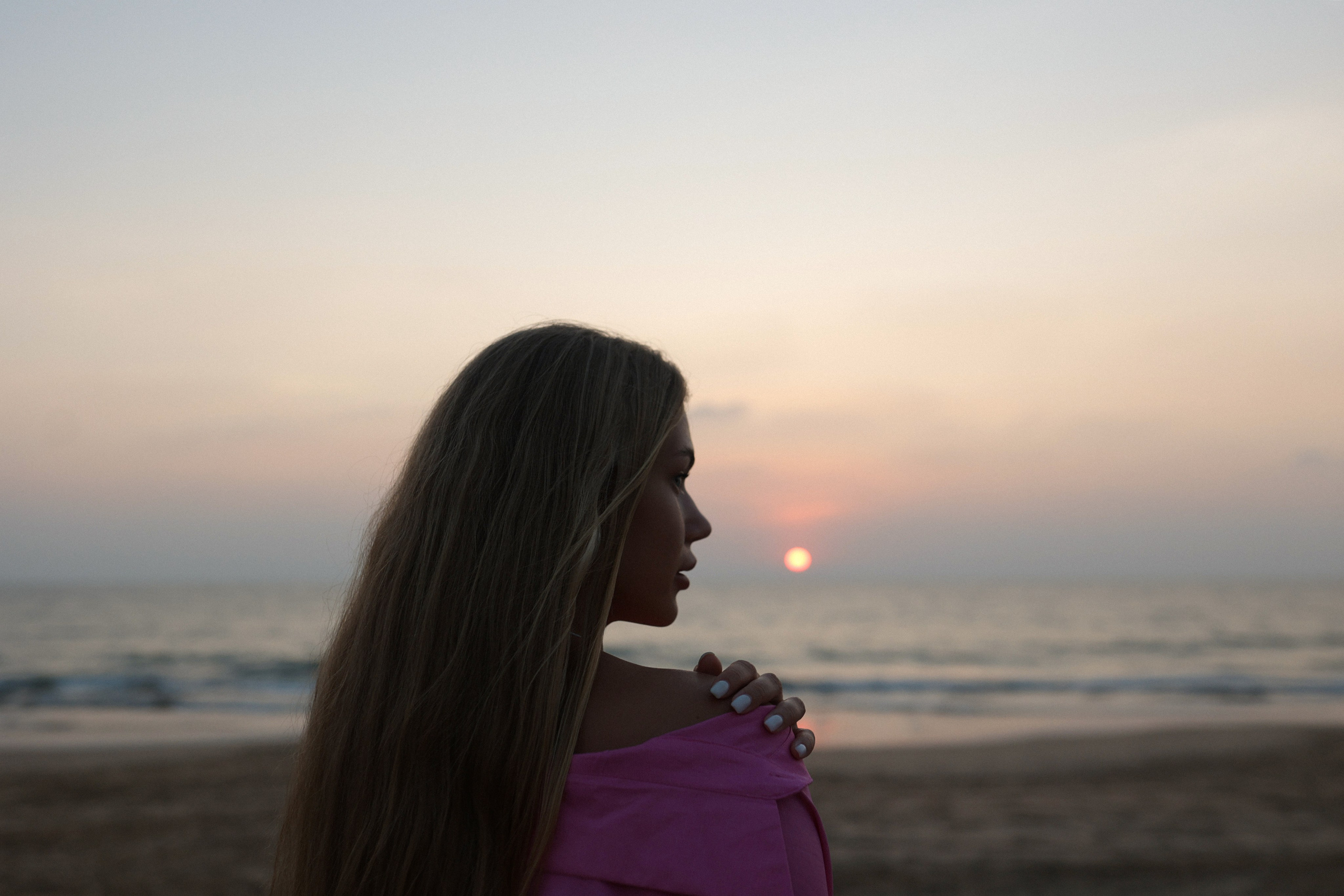 Прекрасная Саша. Морская съёмка. Настя Оленченко, портретный/семейный фотограф на цифру и плёнку Москва