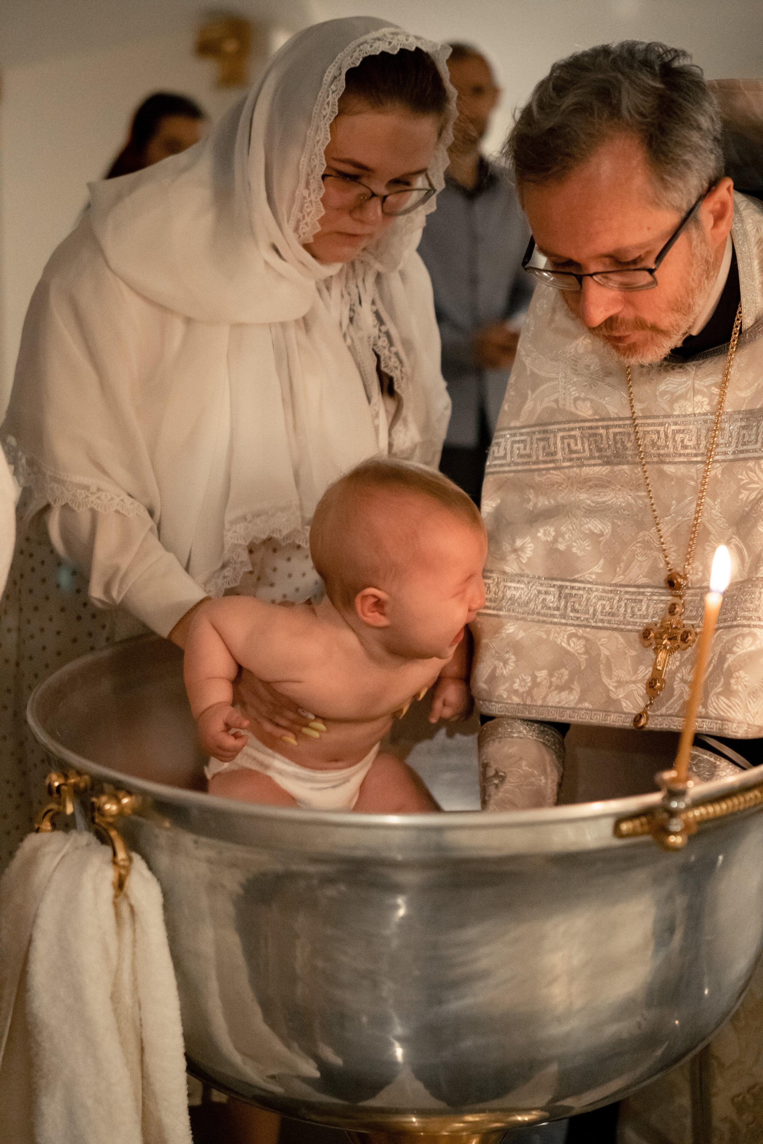 Съёмка Таинства Крещения в Казанском соборе. Семейный фотограф и видеограф Алёна Ким