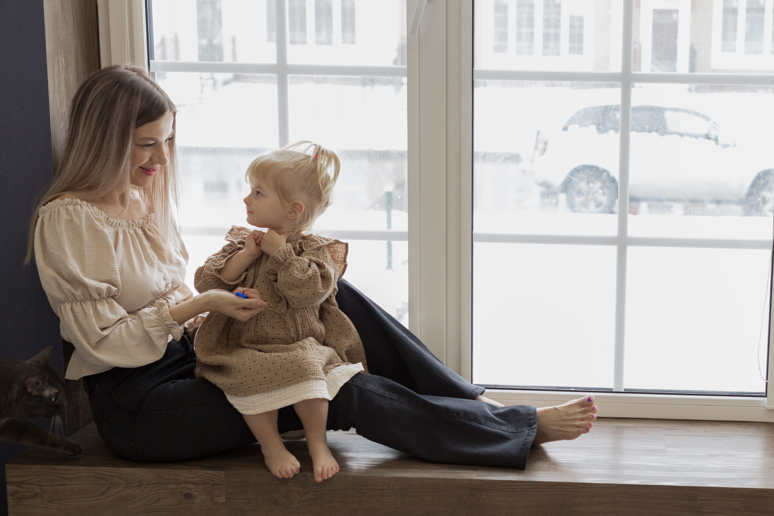 Виталина дома. Фотограф в Новосибирске Краснова Евгения
