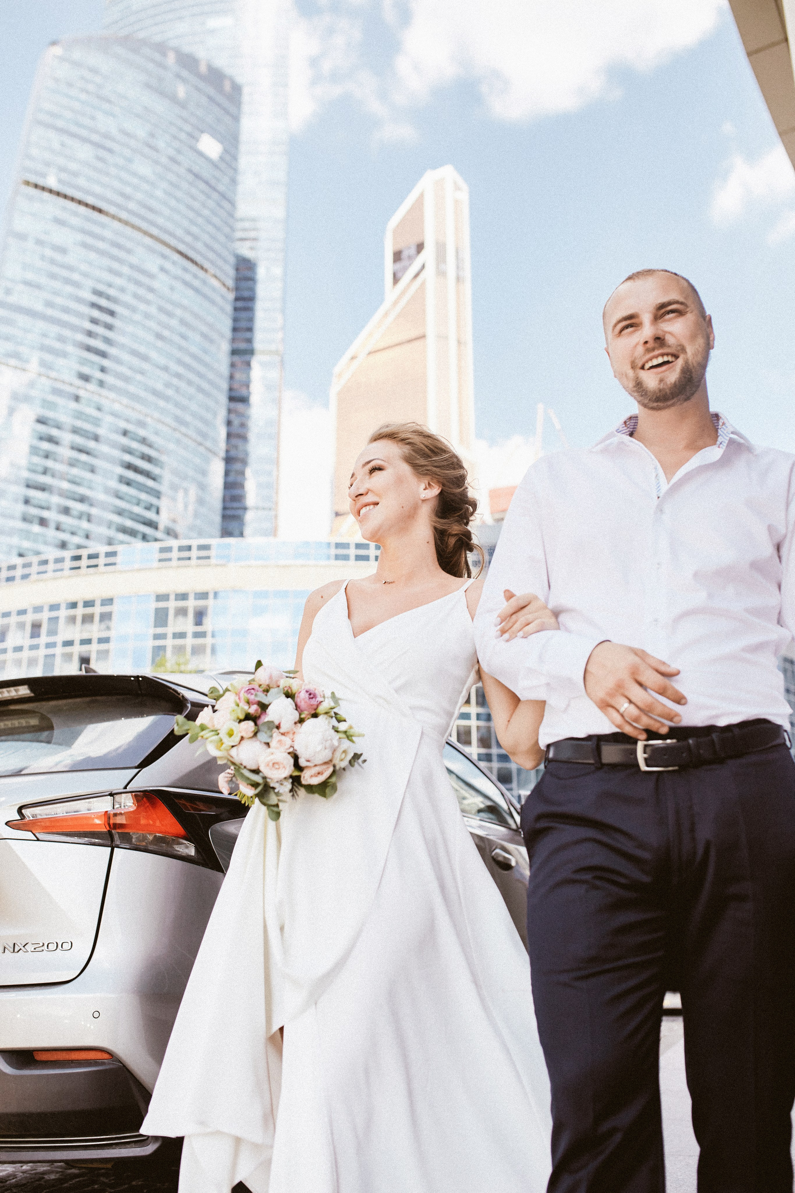 Свадьба в Сити. Портретный фотограф в Москве Мария Варлей