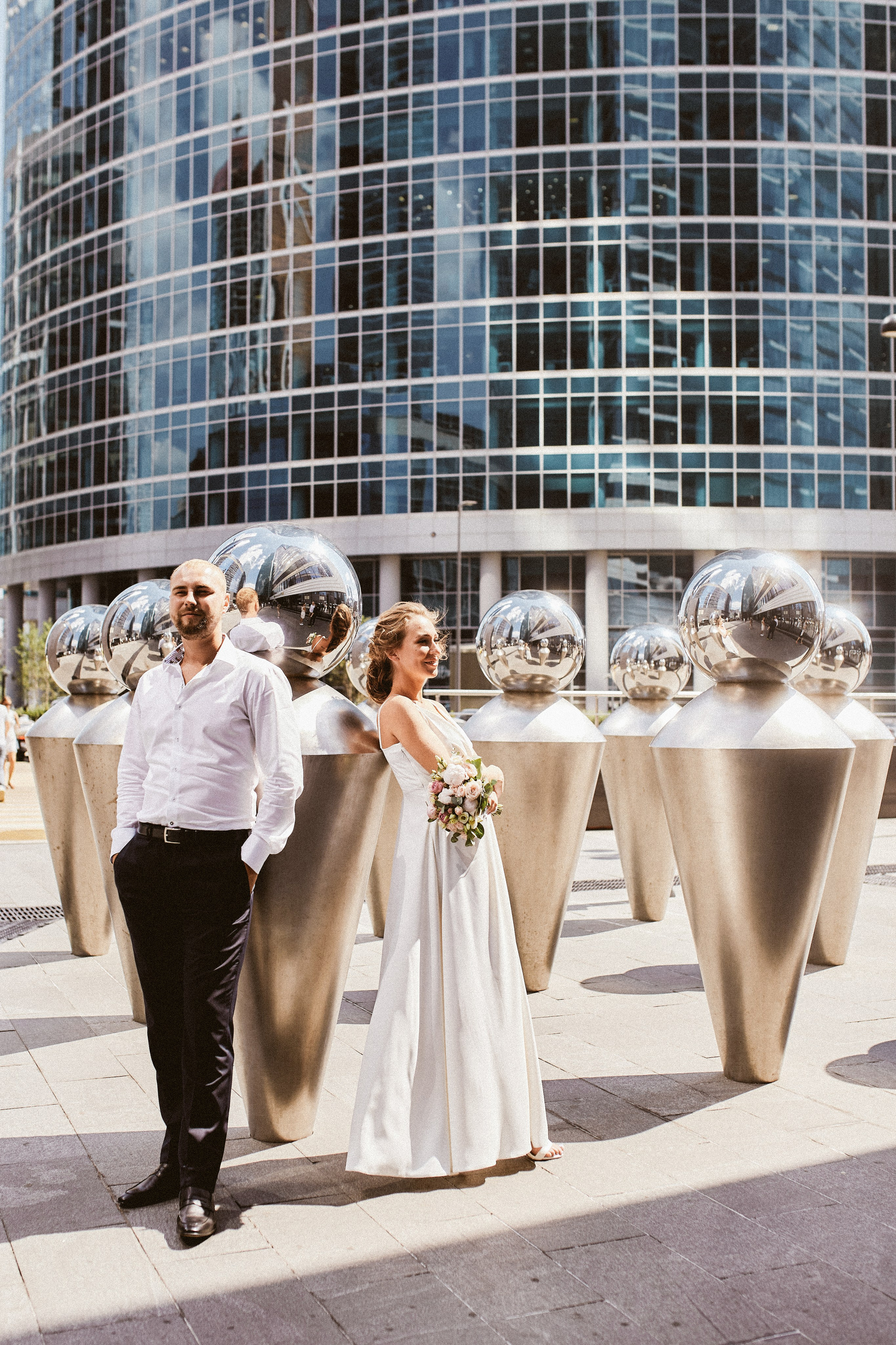 Свадьба в Сити. Портретный фотограф в Москве Мария Варлей