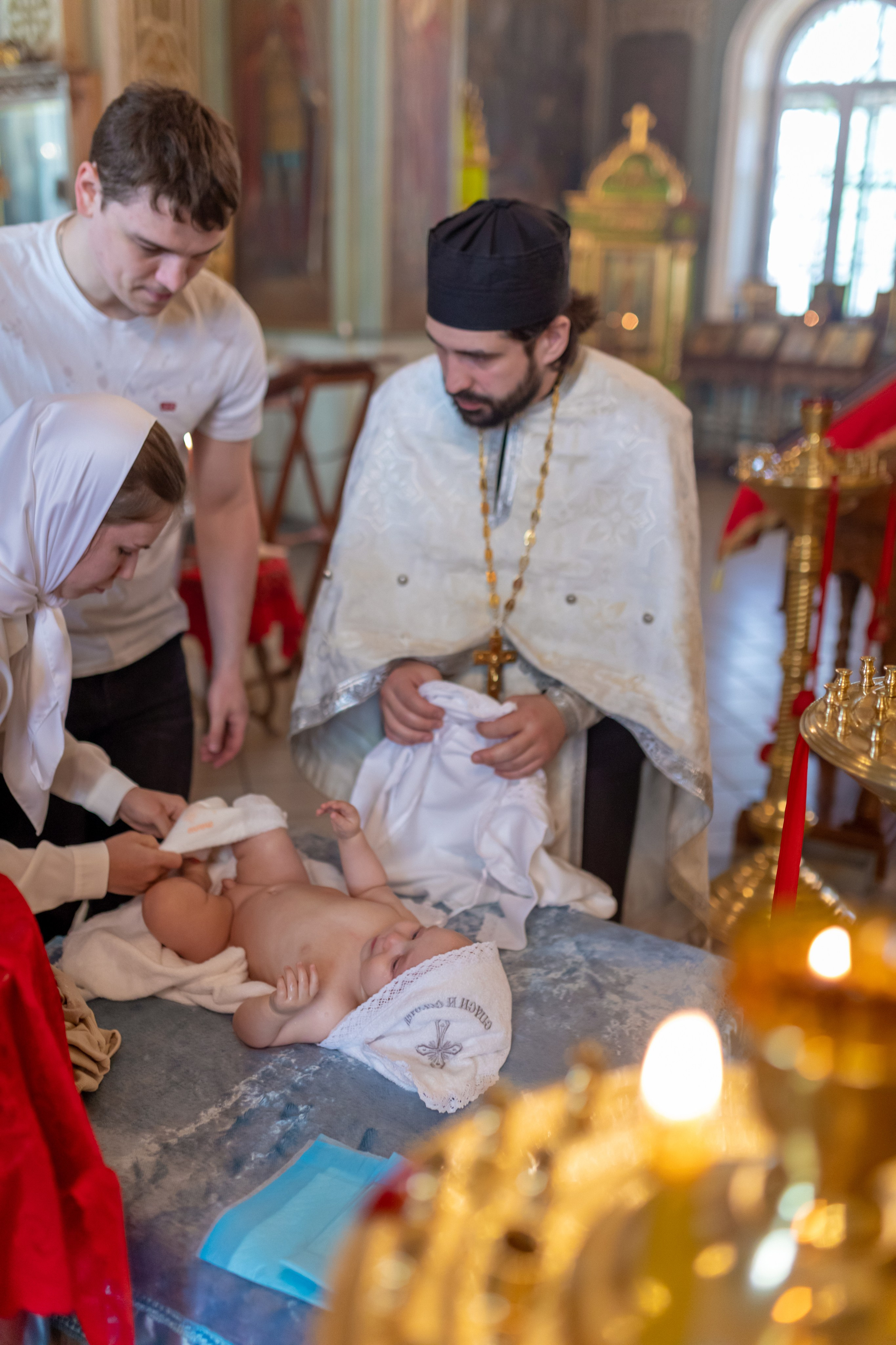 Крещение Савелия. Фотограф и Видеограф в Москве Дарья Арсентьева