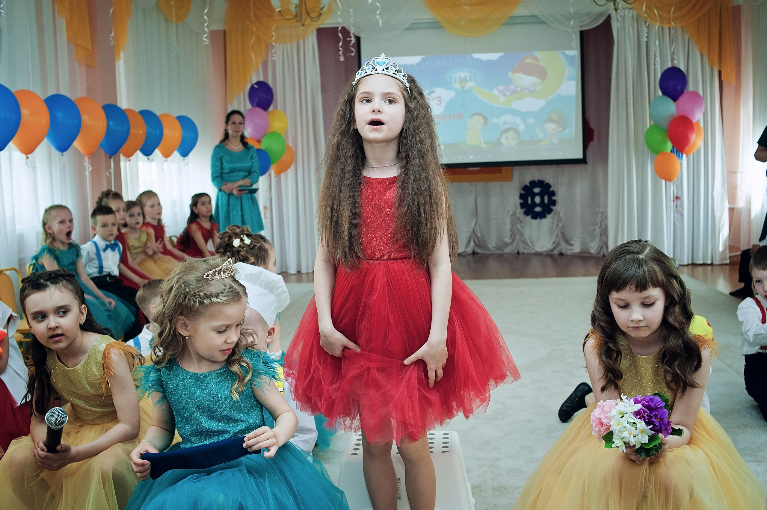Выпускные в детском саду. Фотограф Санкт-Петербург