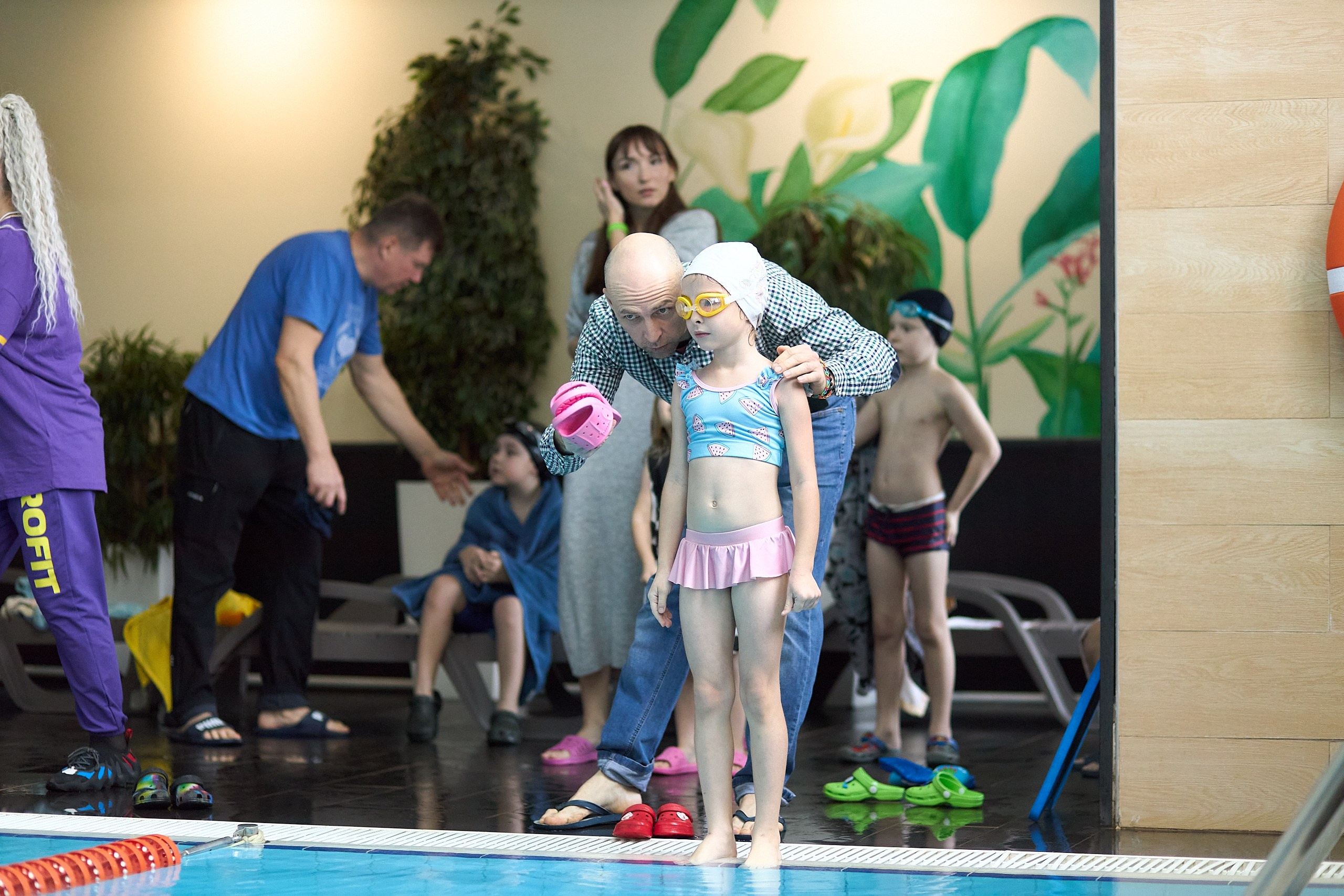 GrandFitness, соревнования в бассейне. Фотограф Игорь Михайлов