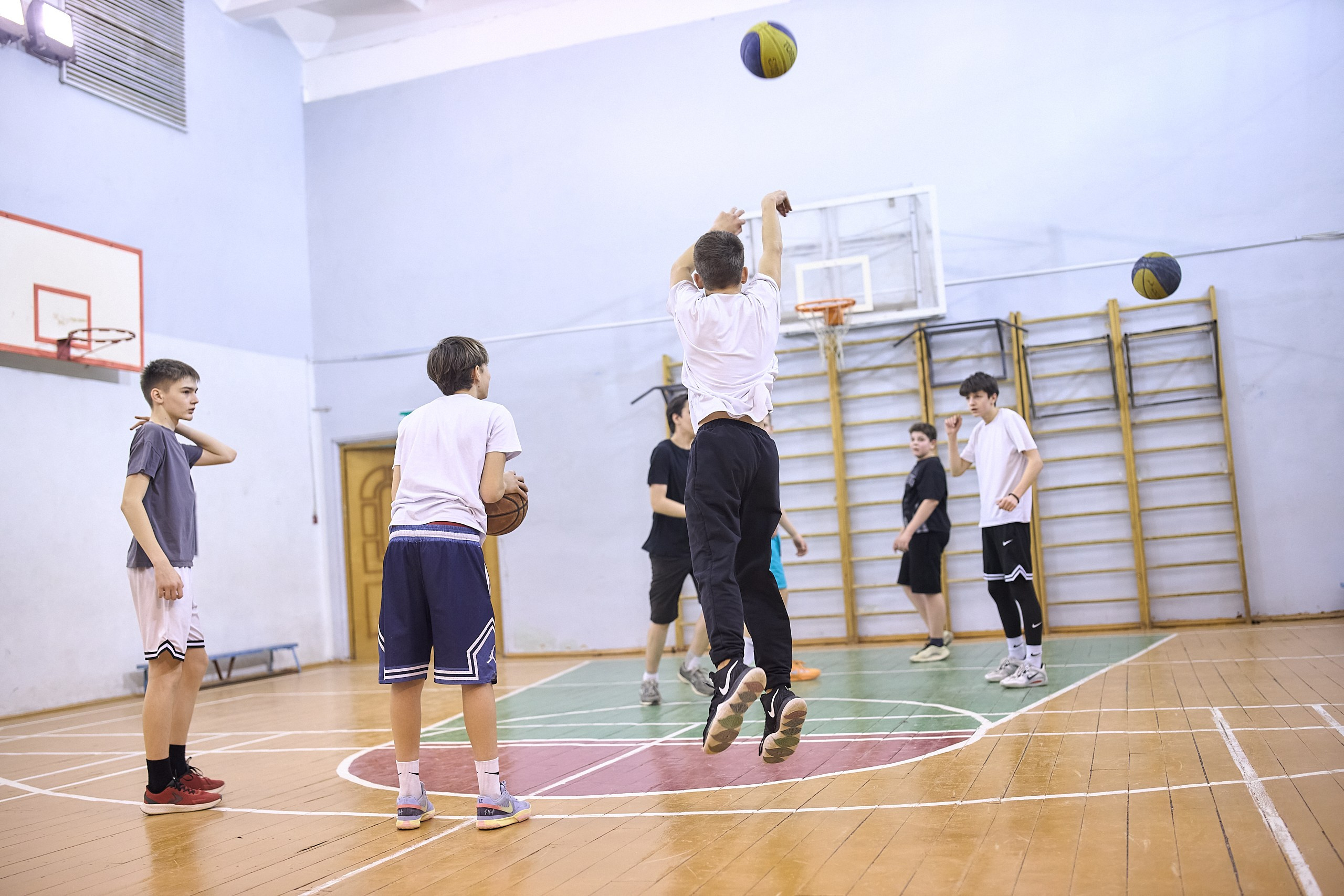 Тренировка по Баскетболу, Калуга. Фотограф Игорь Михайлов