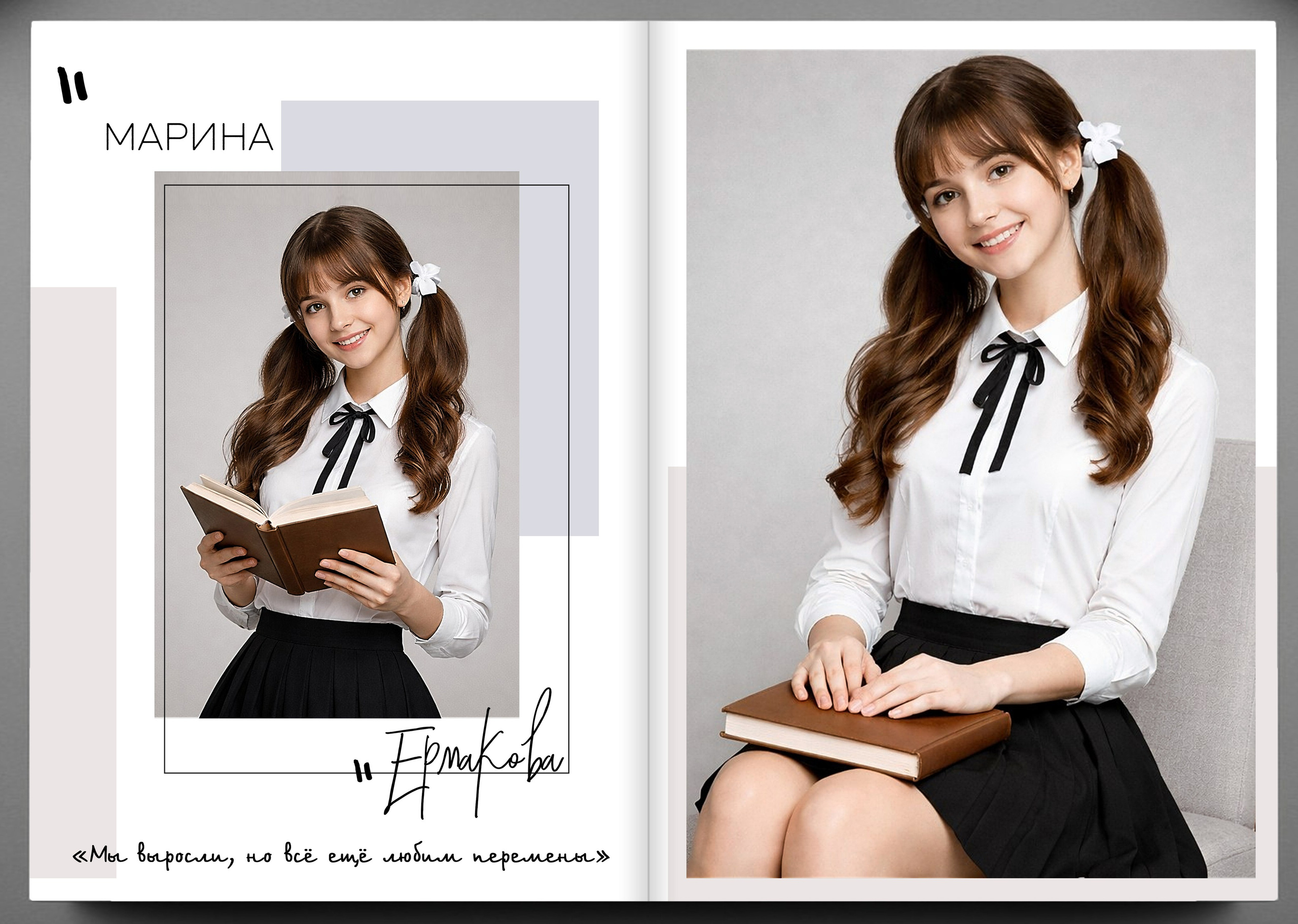 Школьные альбомы. Семейный фотограф в Рязани Мария Ермакова