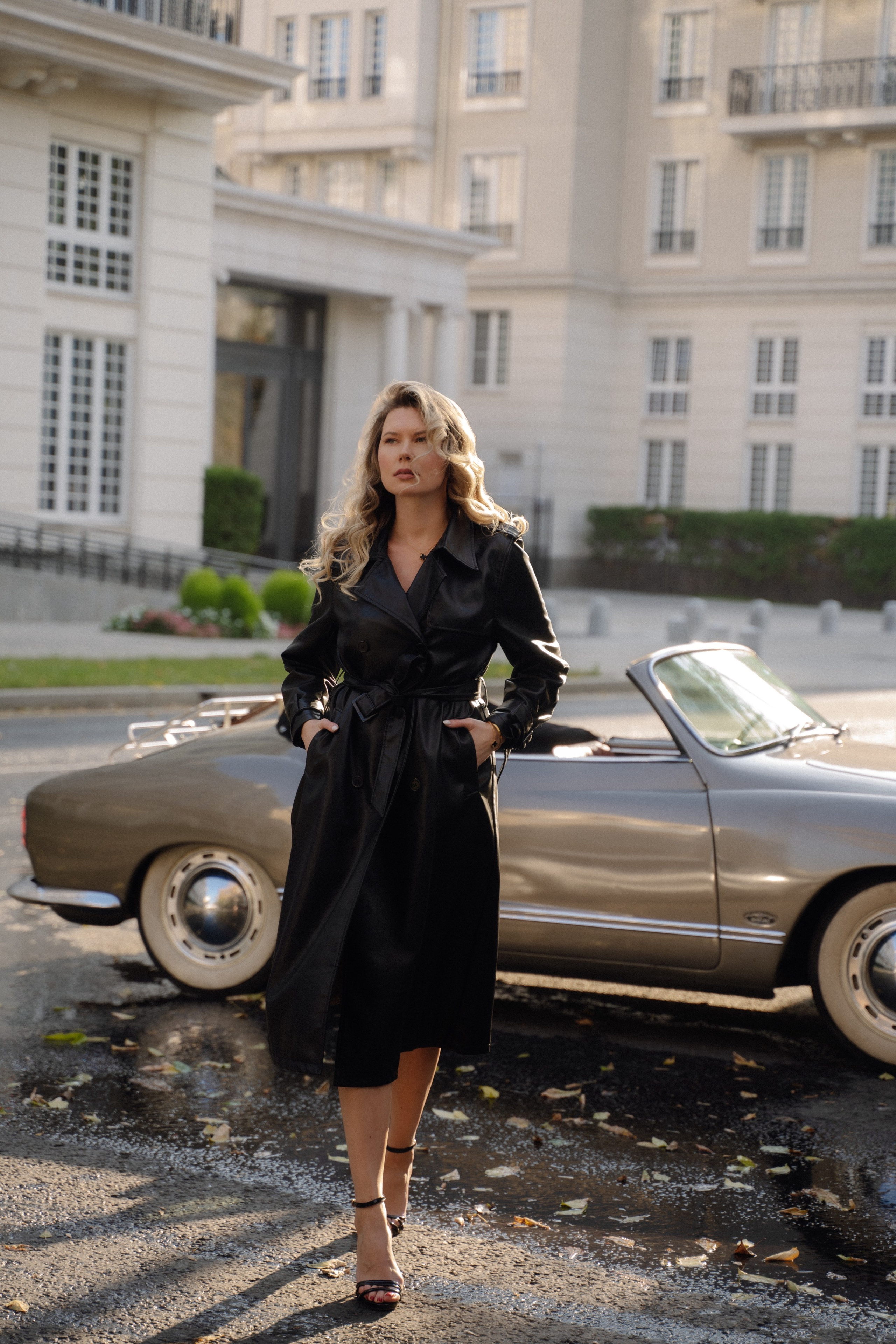 История с ретро кабриолетом. Портретный фотограф в Москве