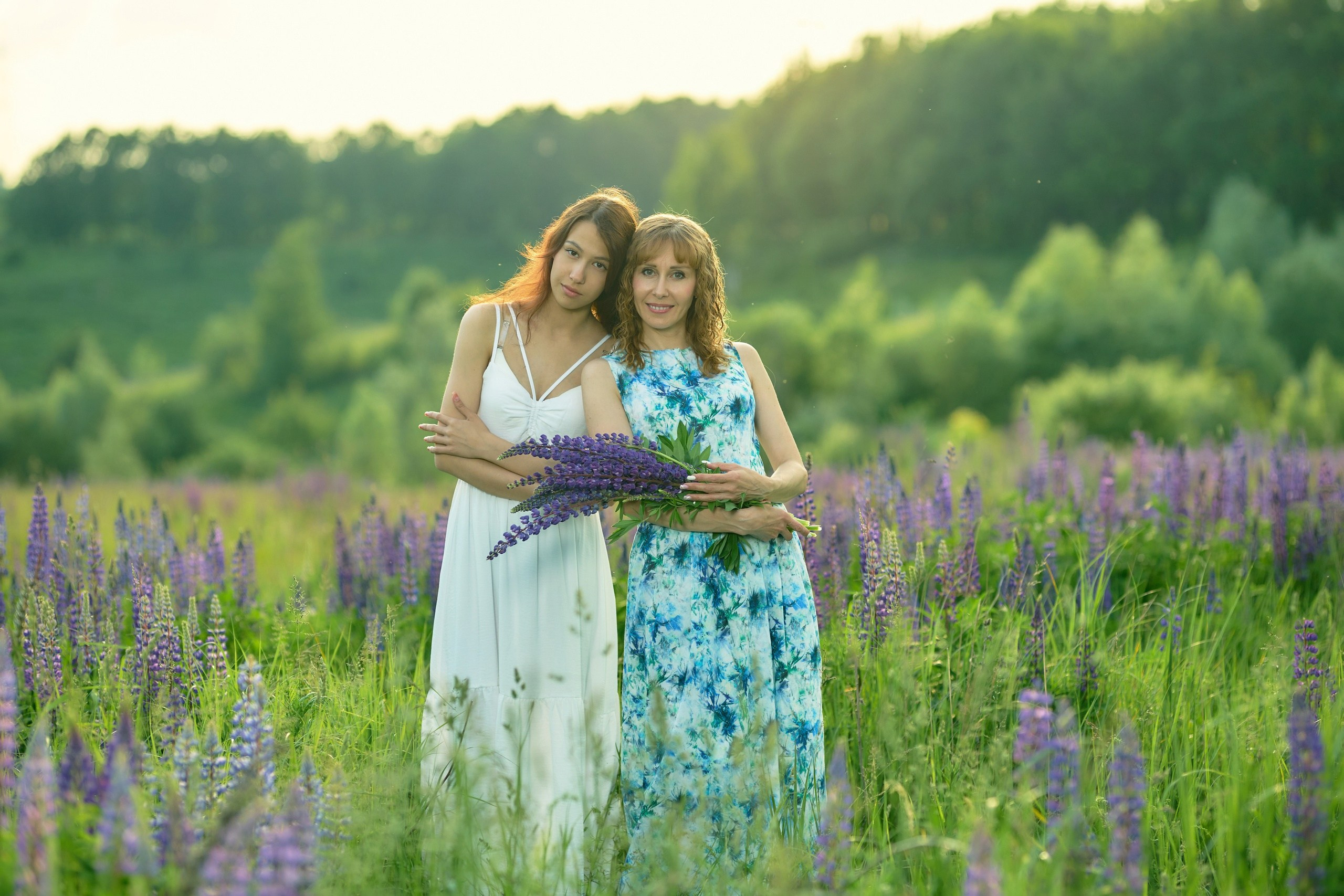 Фотосессия в люпинах. Владимир Суздалов (ProMaXe) — Портретный фотограф, тематические фотосессии в Чебоксарах