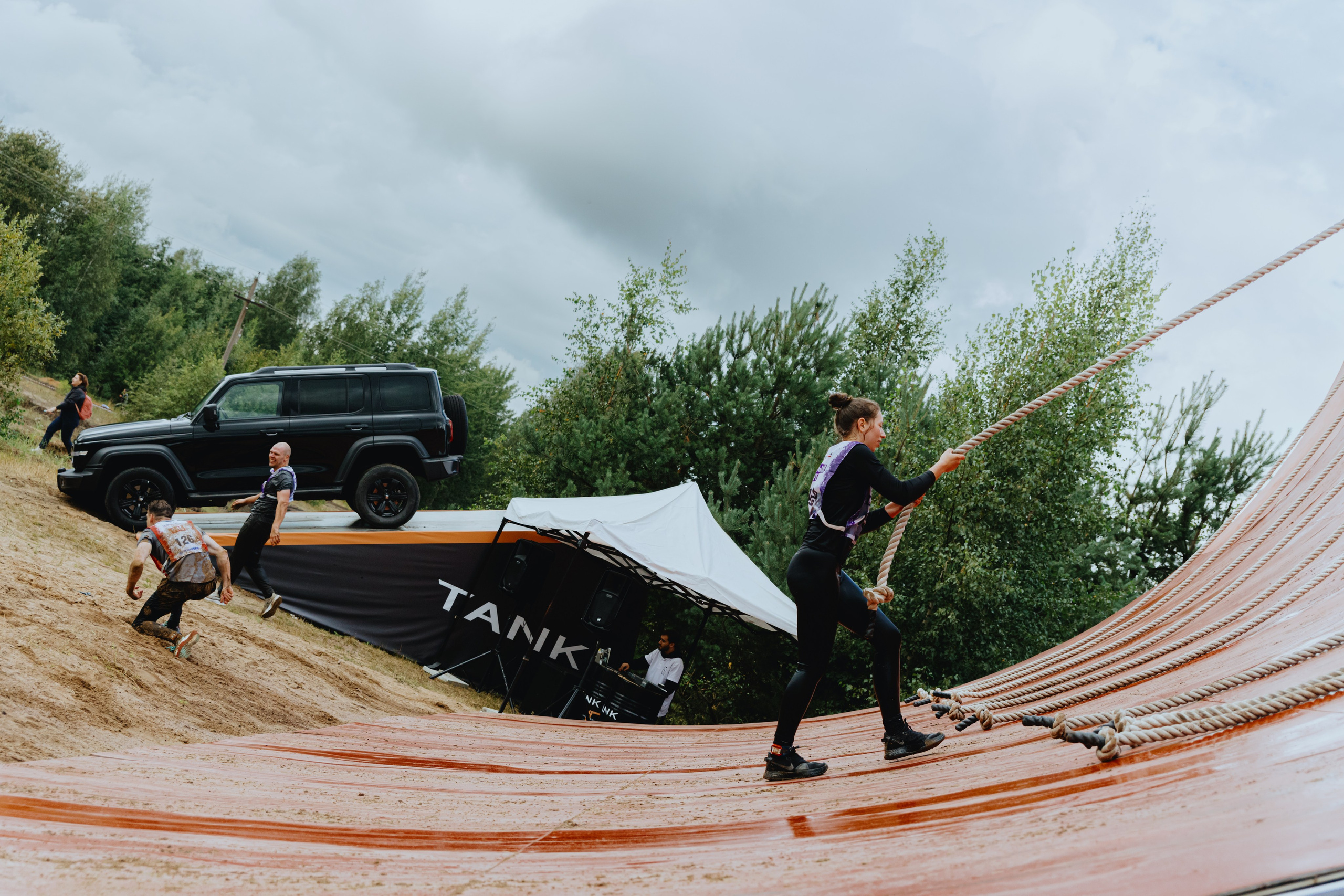 TANK на «Гонке Героев». Фотограф в Москве и Санкт-Петербурге Дарина