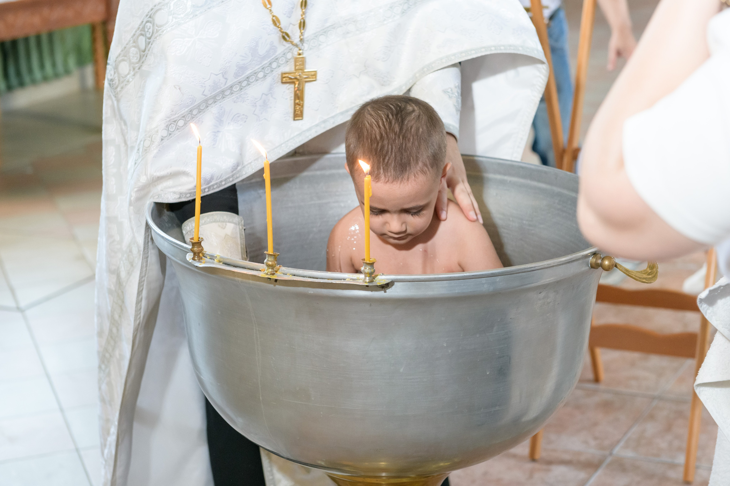 Крещение Вячеслава. Фотограф в Ростове-на-Дону Маркер Елена