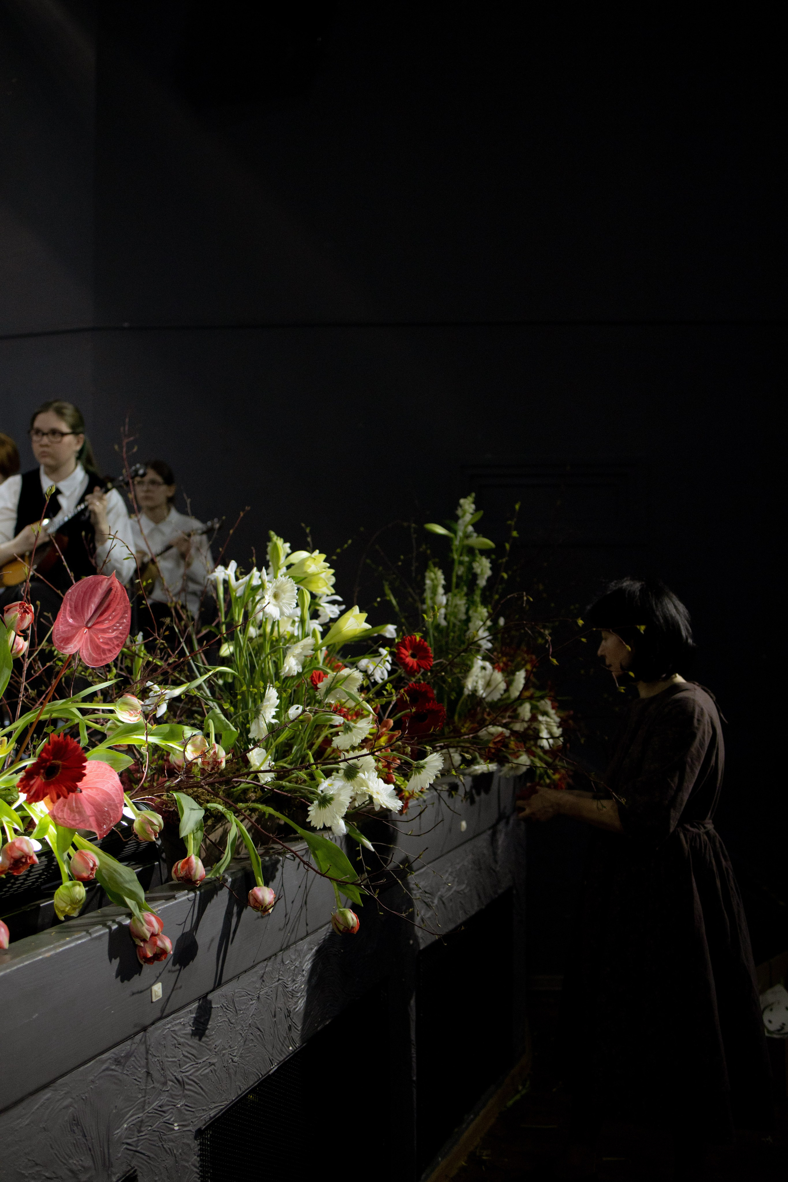 Оформление Отчетного концерта Музыкальной школы Глазунова. Оформление свадеб, декор свадеб Вера Маркова, Москва