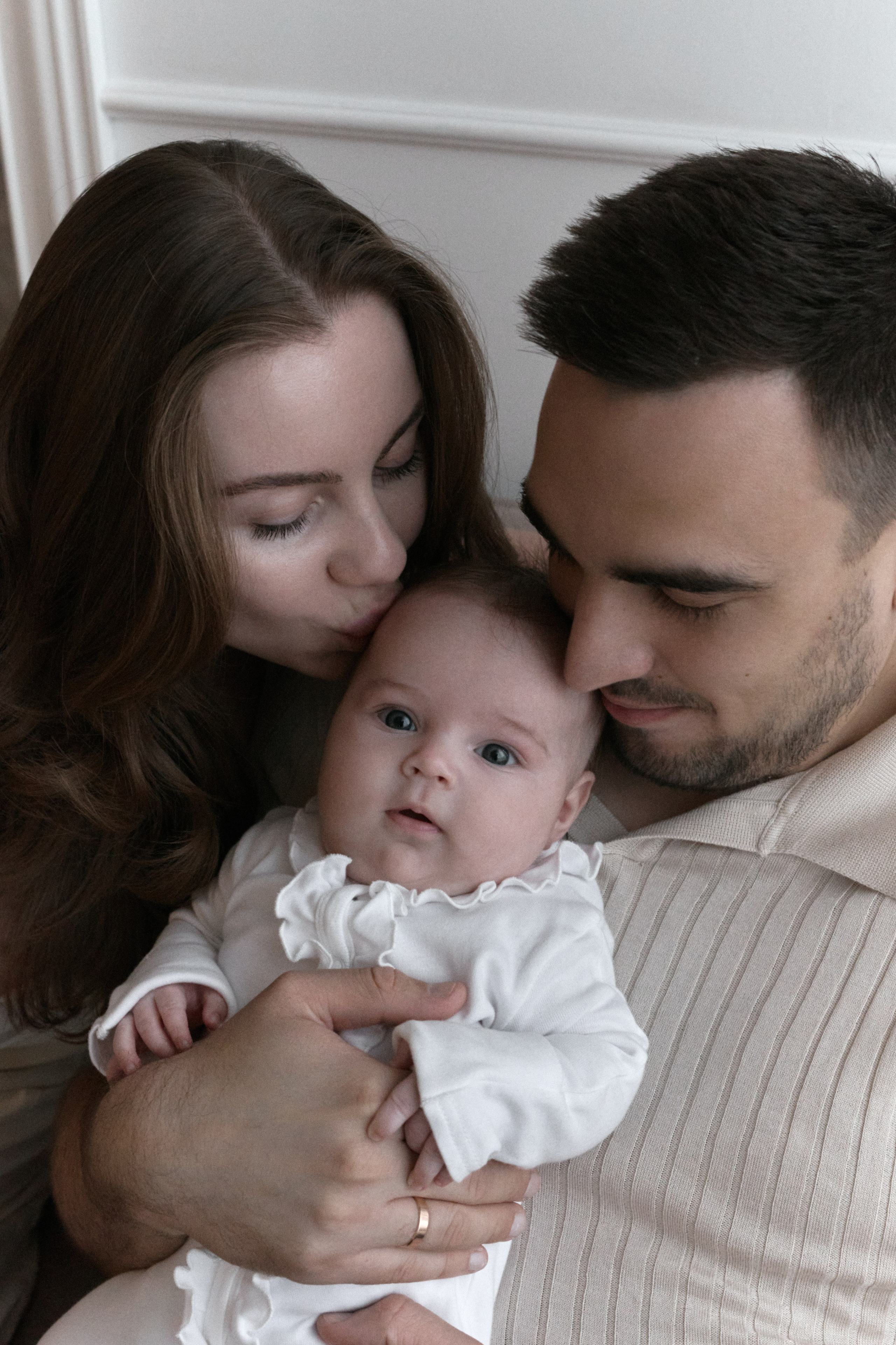 Олег + Настя + София. Семейный и детский фотограф Юлия Шох