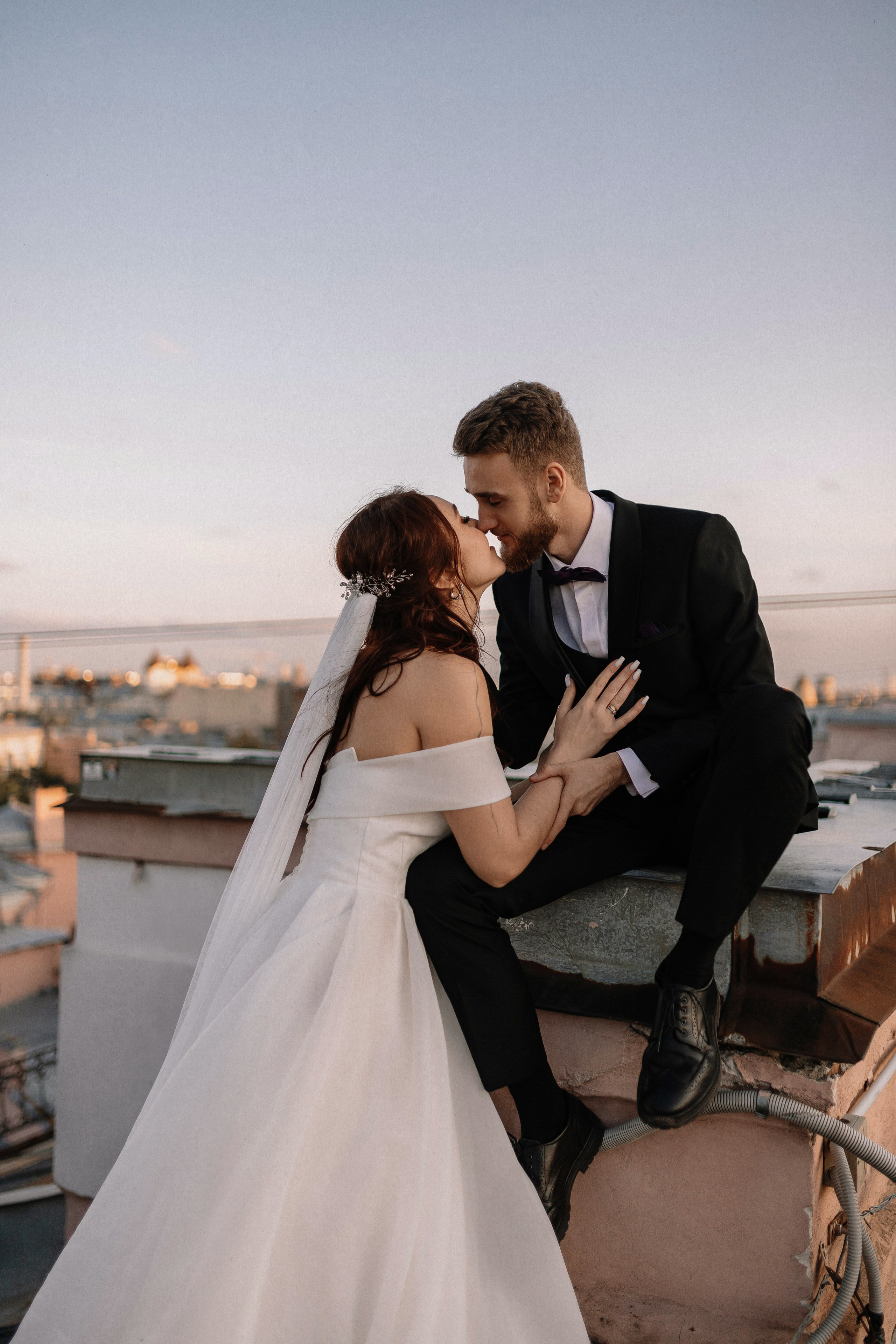 Крыша Петроградки. Николь — ваш любимый фотограф в Санкт-Петербурге