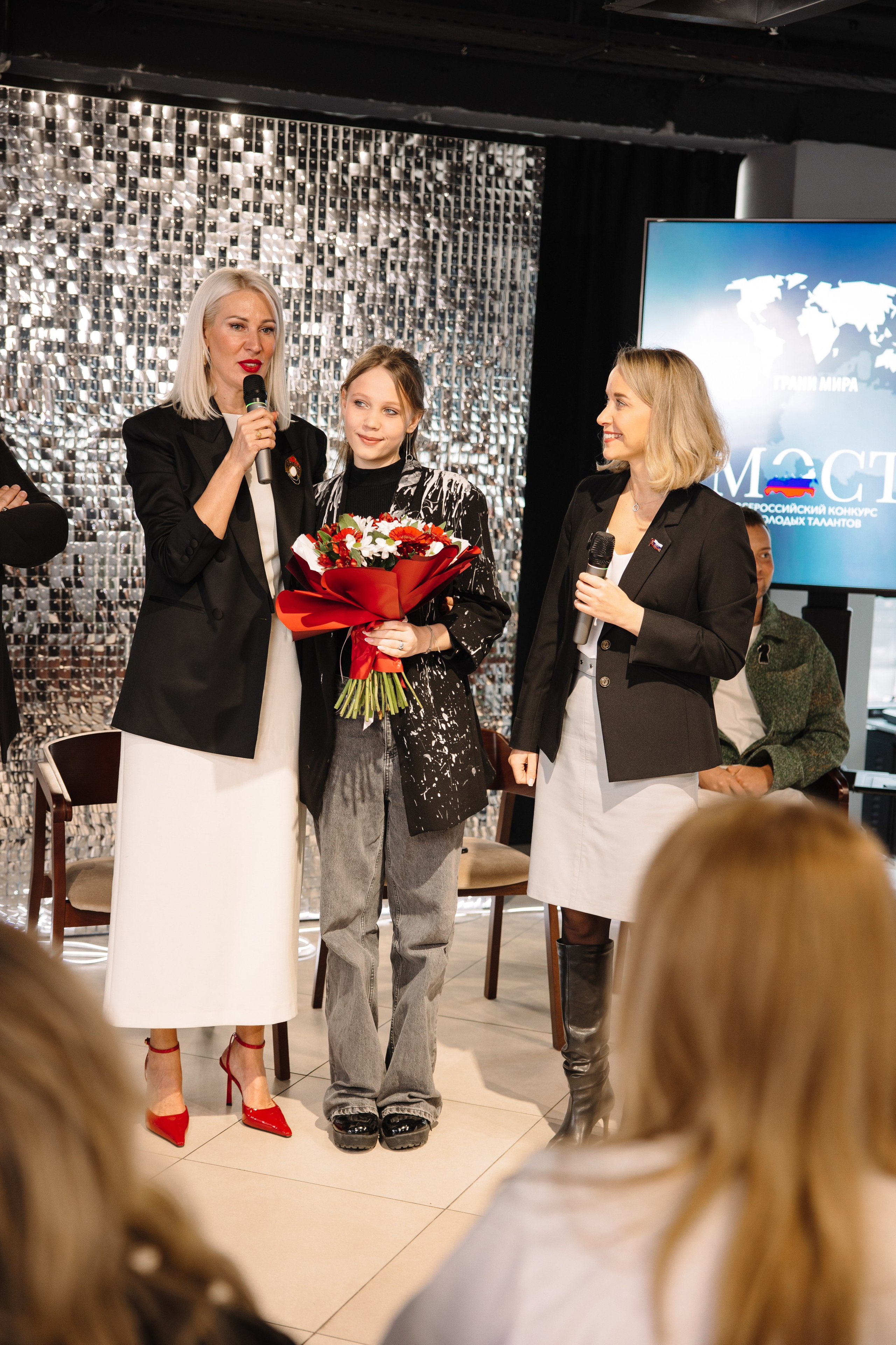 Пресс-конференция Всероссийского конкурса молодых талантов «МОСТ». Контент фотограф в Москве и области Елена Кулакова