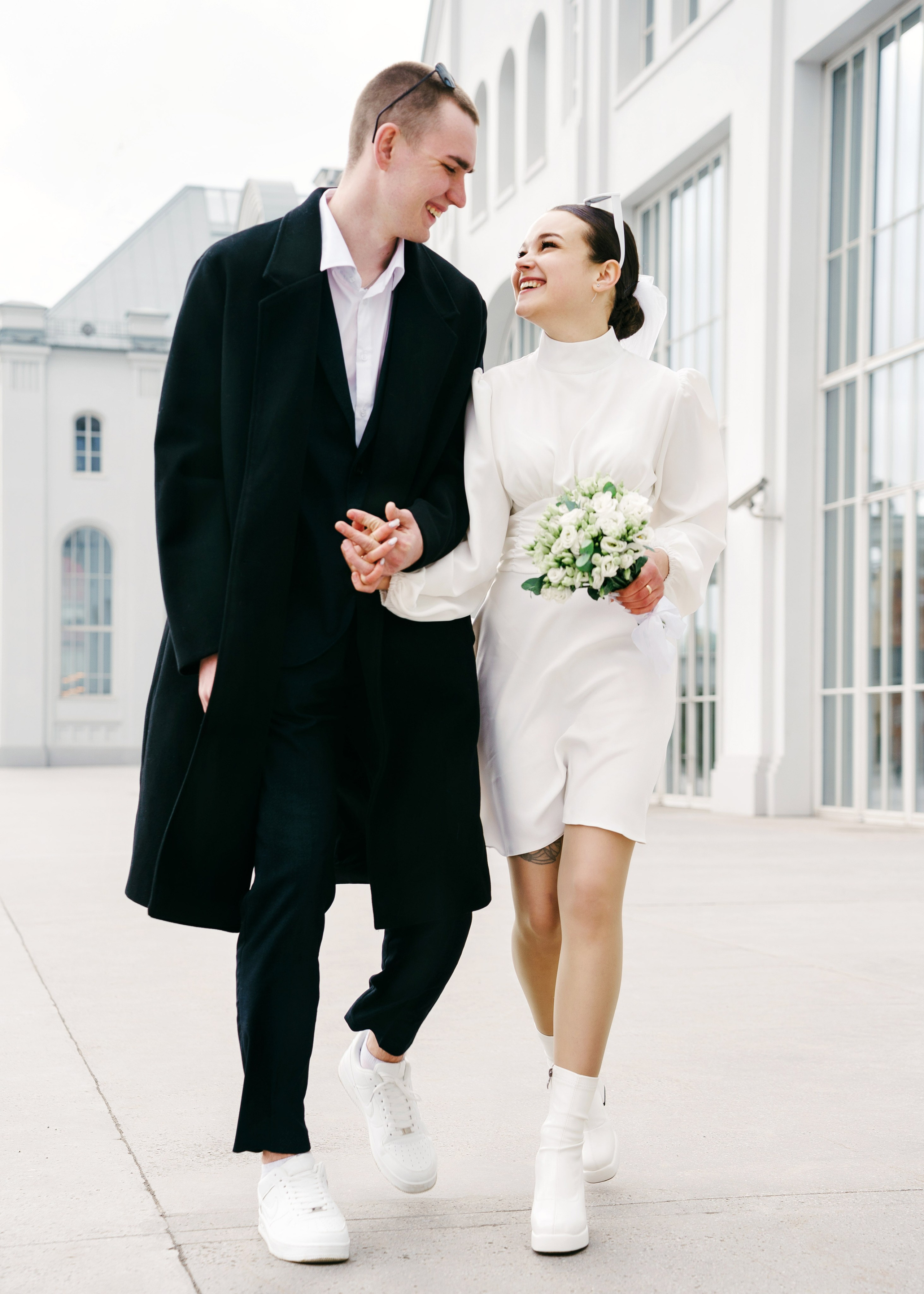 Екатерина и Никита. ЗАГС и прогулка. Фотограф и видеограф в Москве и Московской области Мария Вишня