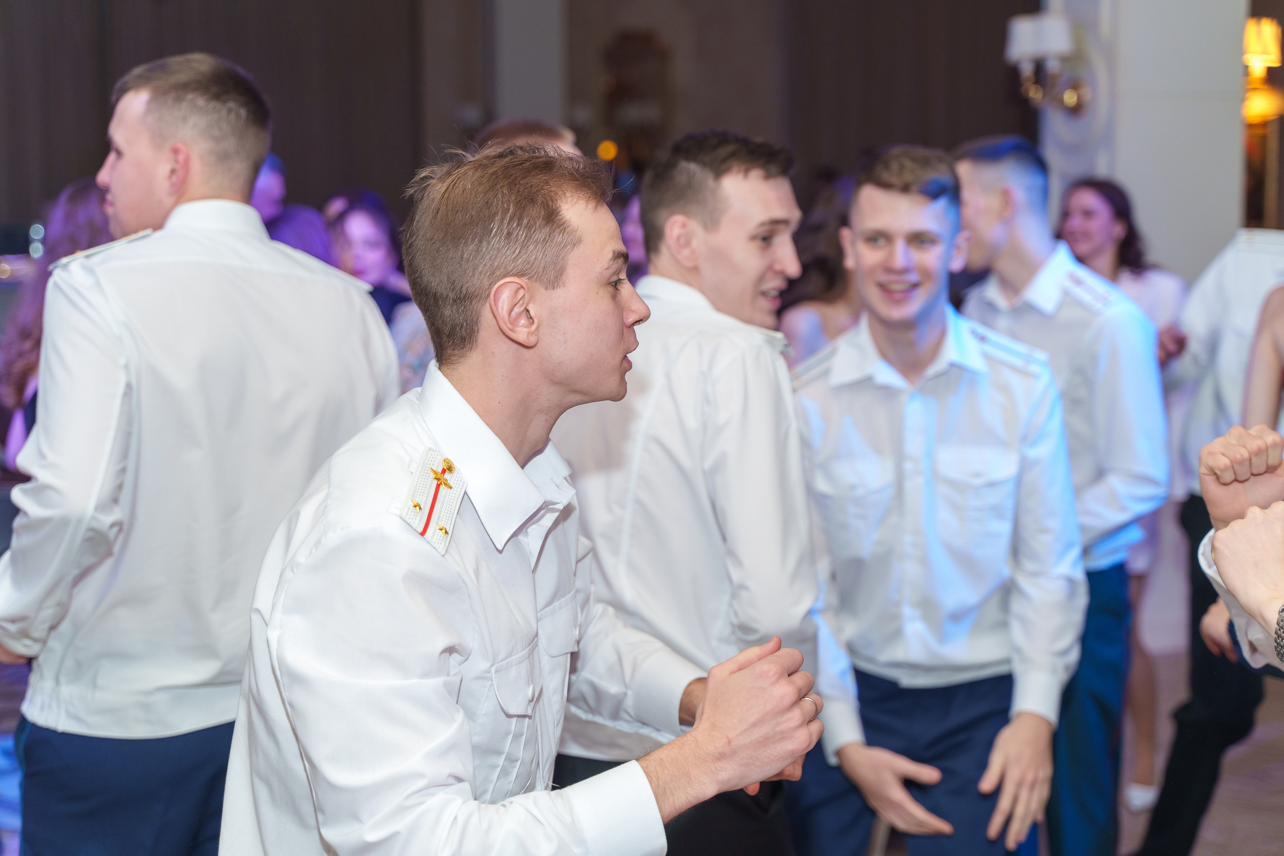 Фотосъемка выпуска военной академии и вручение дипломов