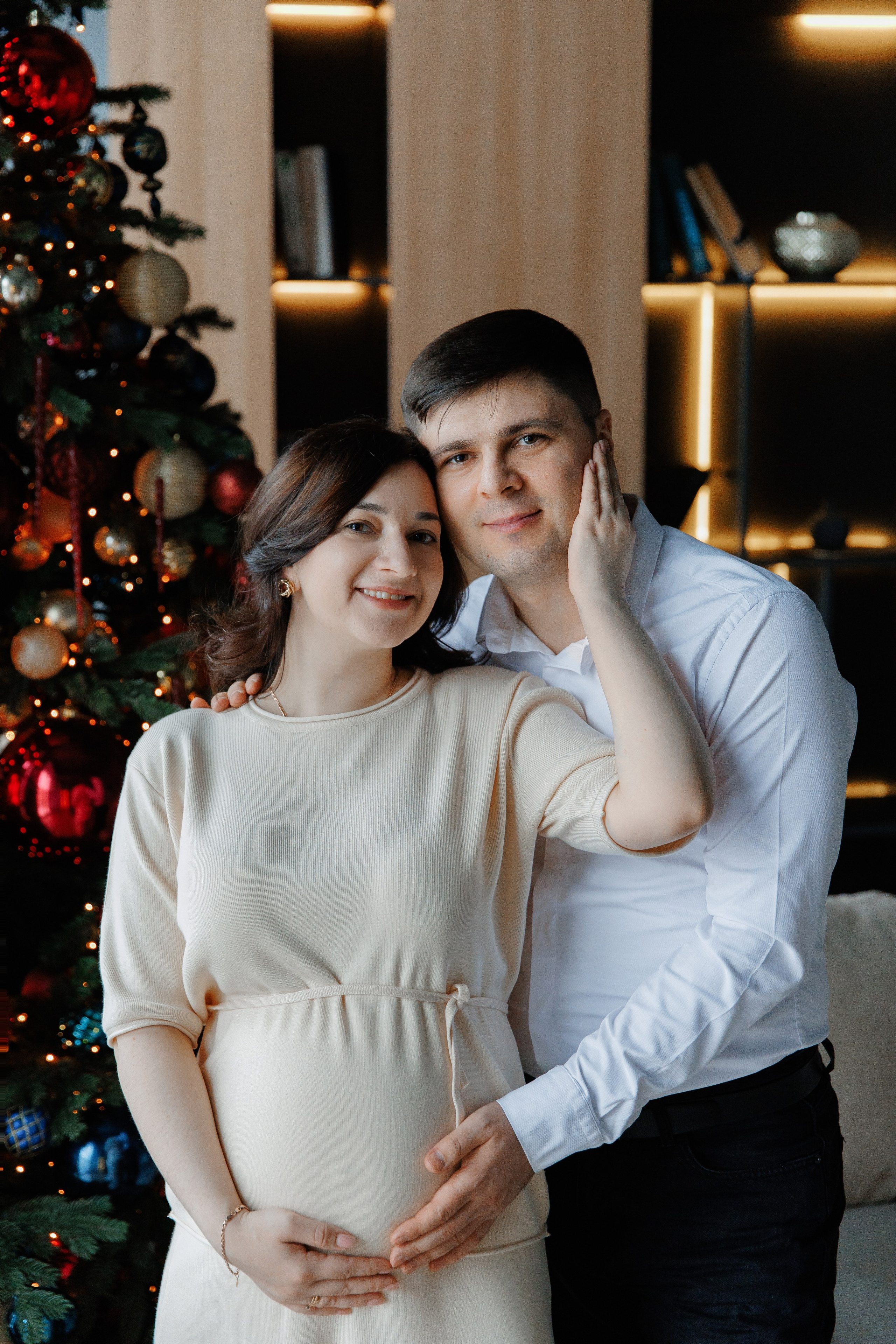 Фотосессия беременности, фотостудия Мимика. Фотограф Александра Сыщенко