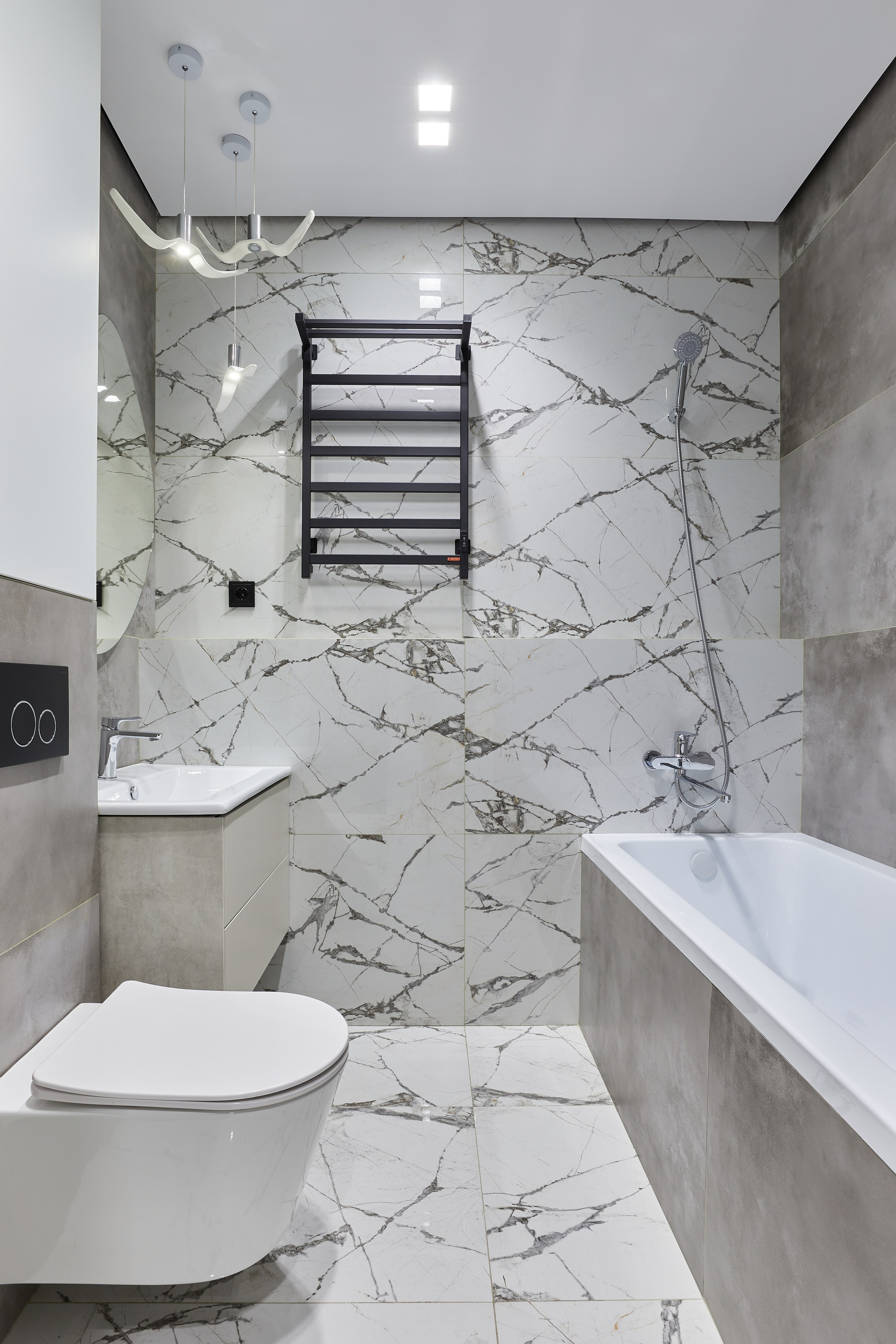 1-КОМНАТНАЯ С ДИЗАЙНЕРСКИМ РЕМОНТОМ В ЖК АЛЬПИЙСКИЙ КВАРТАЛ. Интерьерный фотограф в Сочи Анисимова Ольга