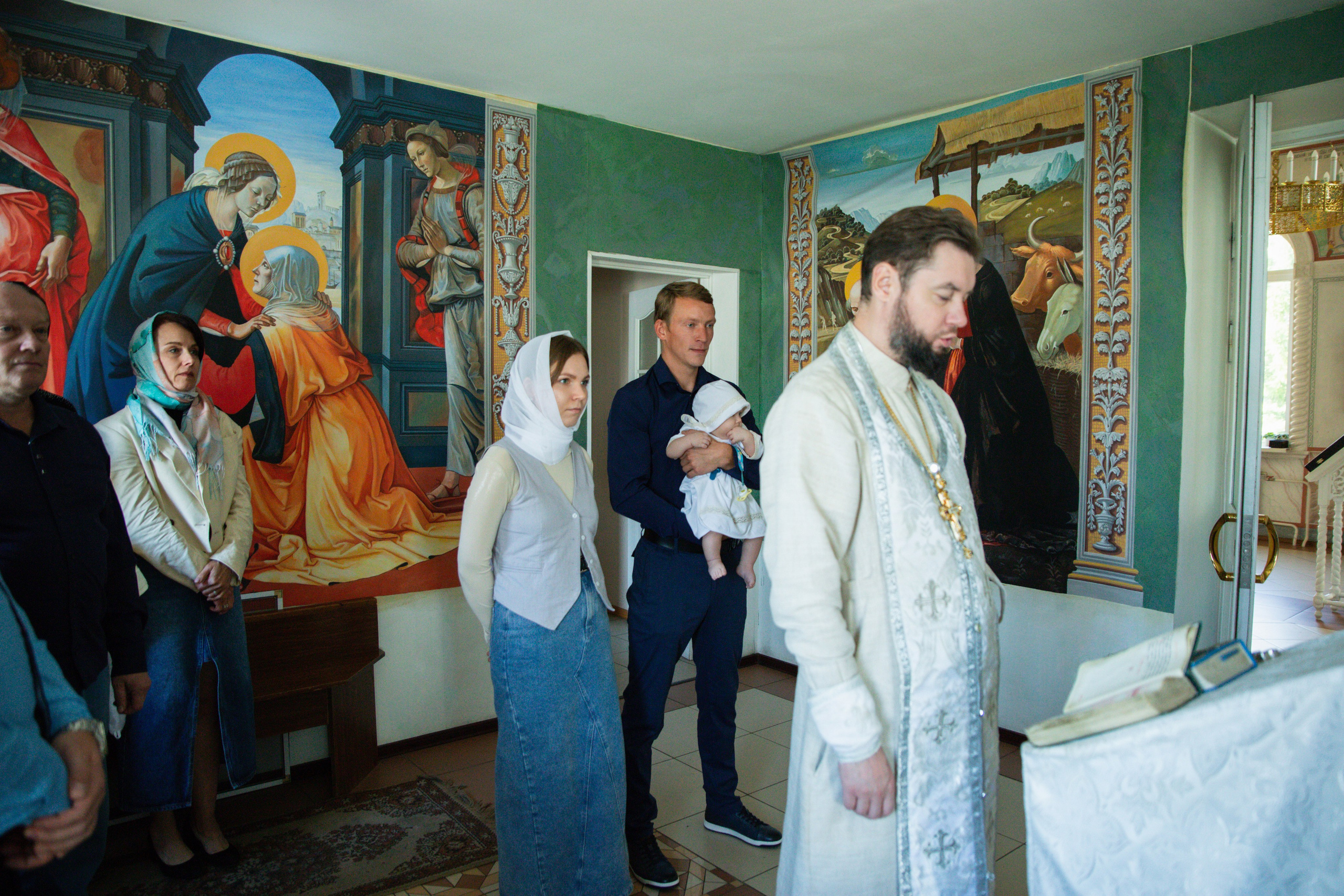 Таинство Крещения. Фотограф СПб