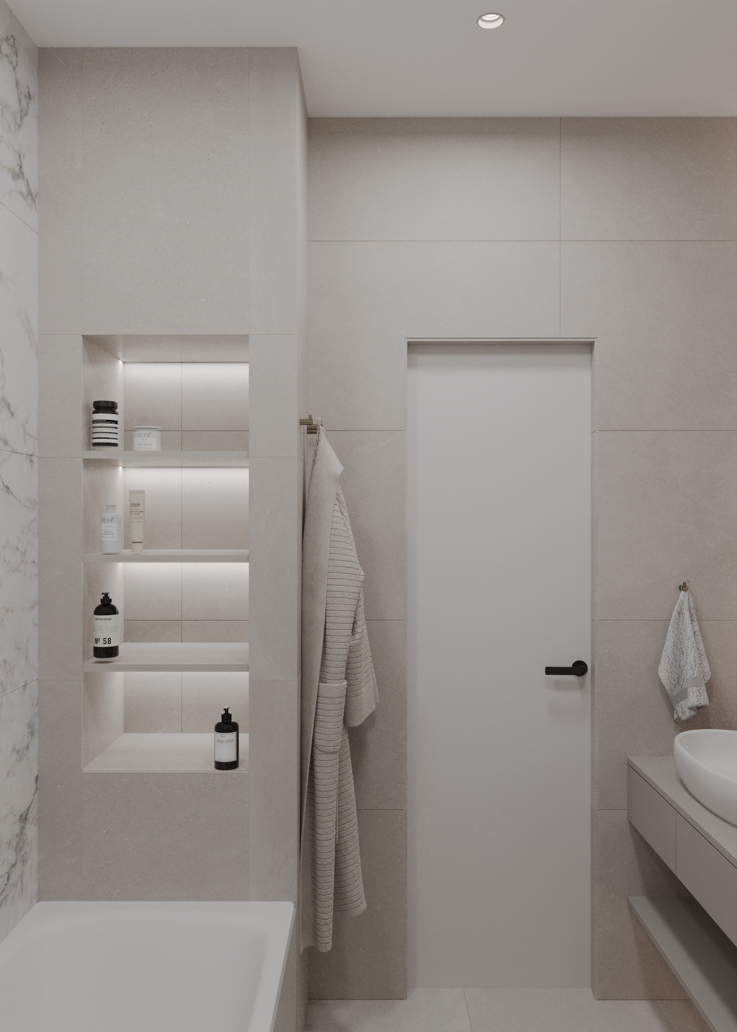 Дизайн-проект ЖК Любимово 7. Дизайн интерьеров, 3D визуализации