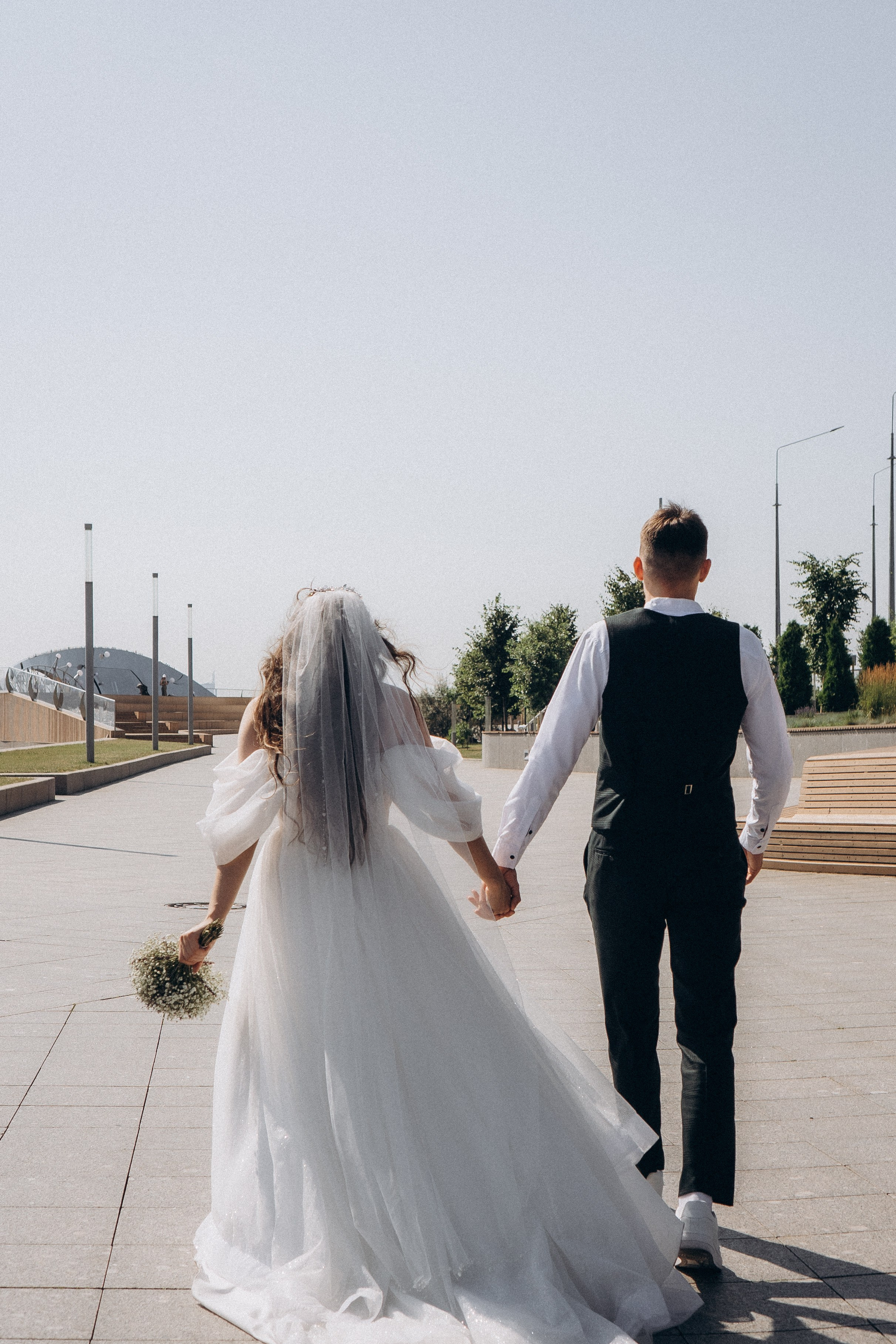 СВАДЕБНАЯ СЬЕМК В ПАРКЕ 300-ЛЕТИЯ. Профессиональный фотограф, Санкт-Петербург — Виктория Богомолова