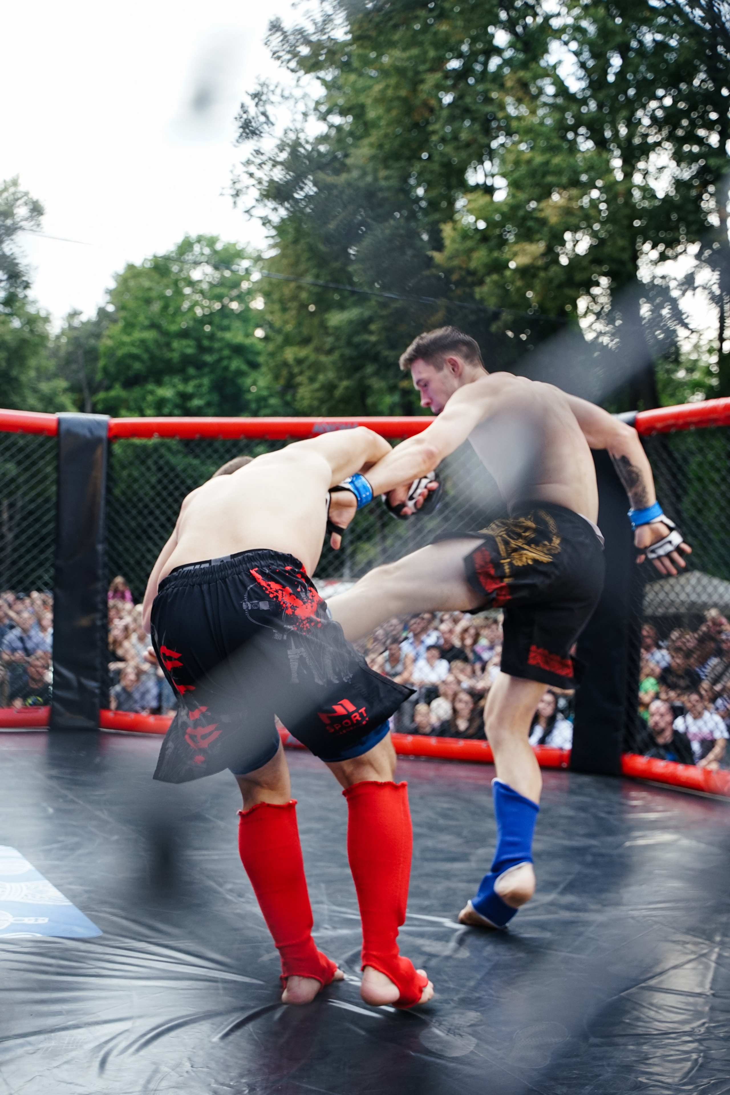 Вечер боев в ЦПКиО. Фотограф Надежда Погребняк | Рязань | Москва