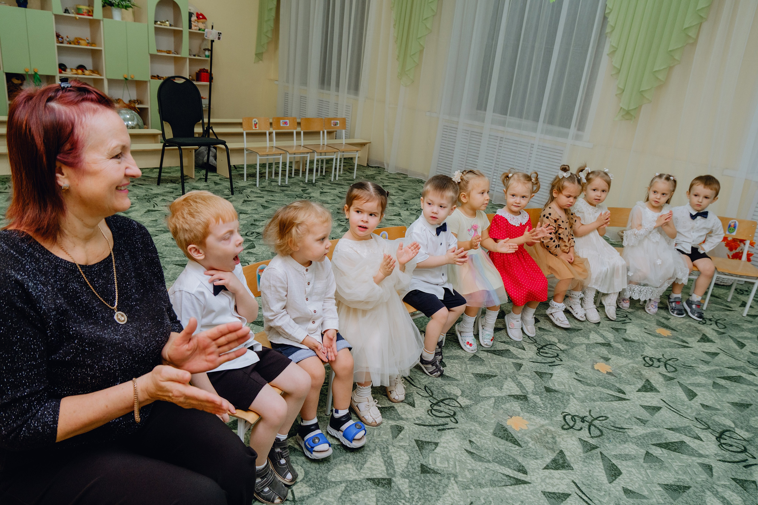 Утренник малышей. Фотограф Софья Володкина