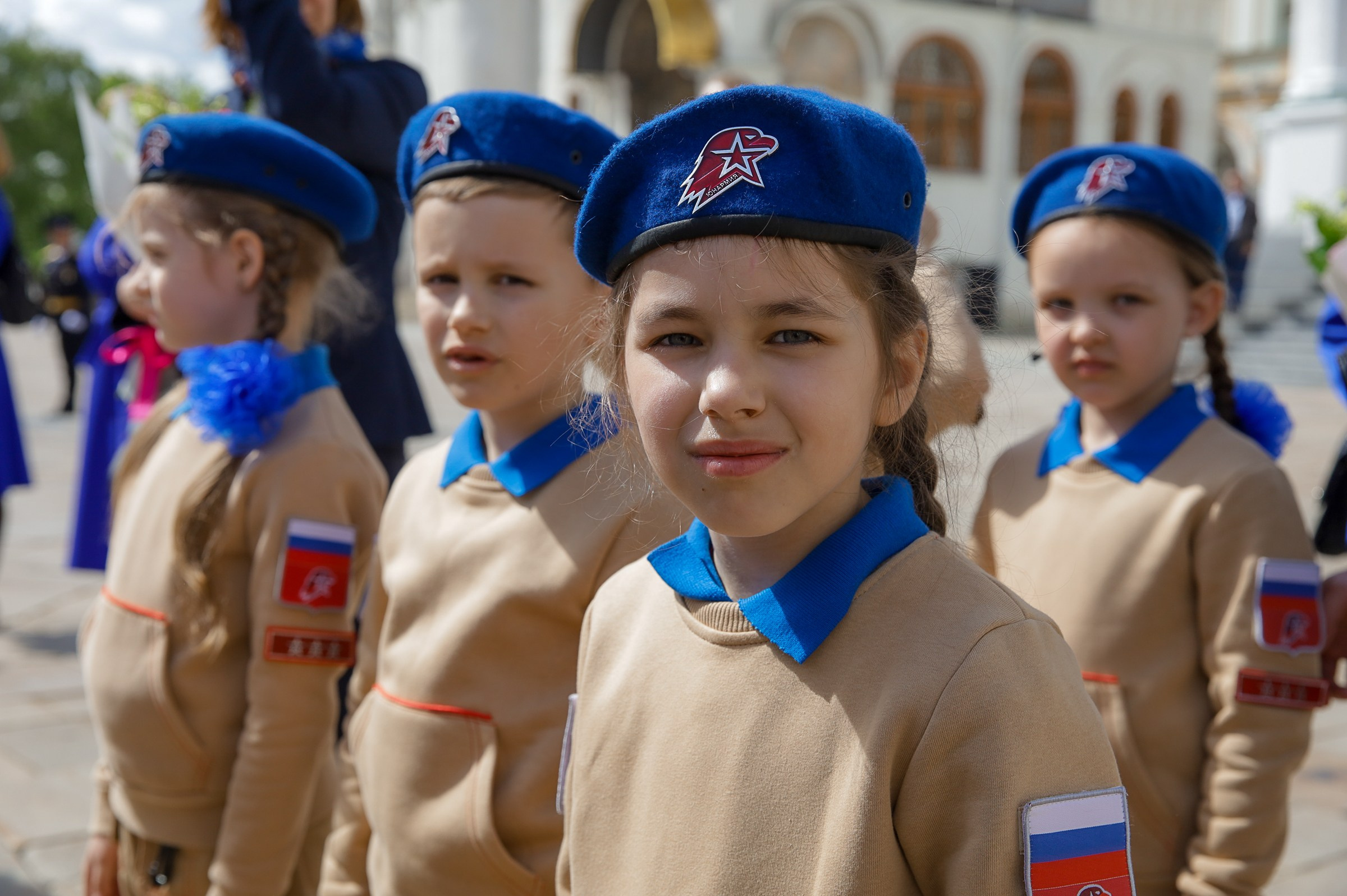 ПРИСЯГА ЮНАРМЕЙЦЕВ. СОБОРНАЯ ПЛОЩАДЬ КРЕМЛЯ. Фотограф в Москве Ольга Колесникова
