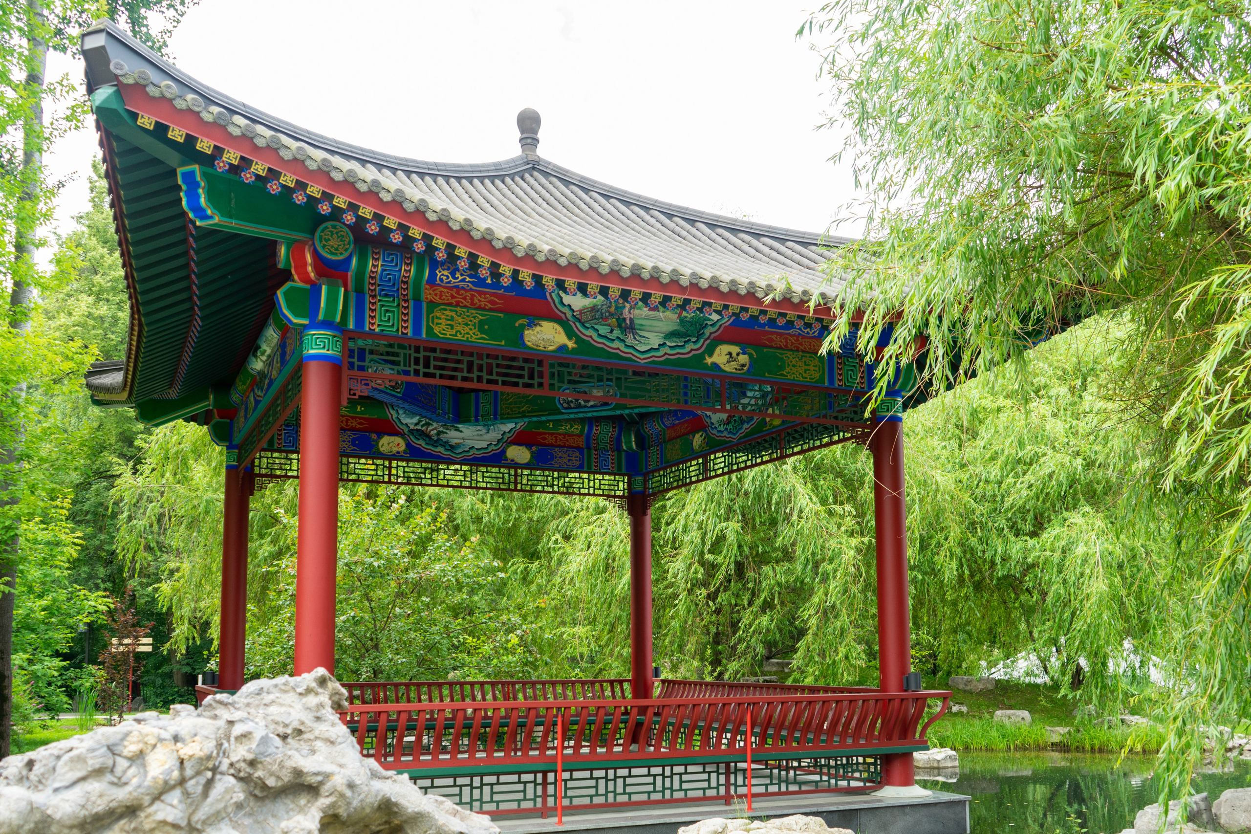 Виды парка Хуамин Москва. Авторские фотографии Чугунова Николая