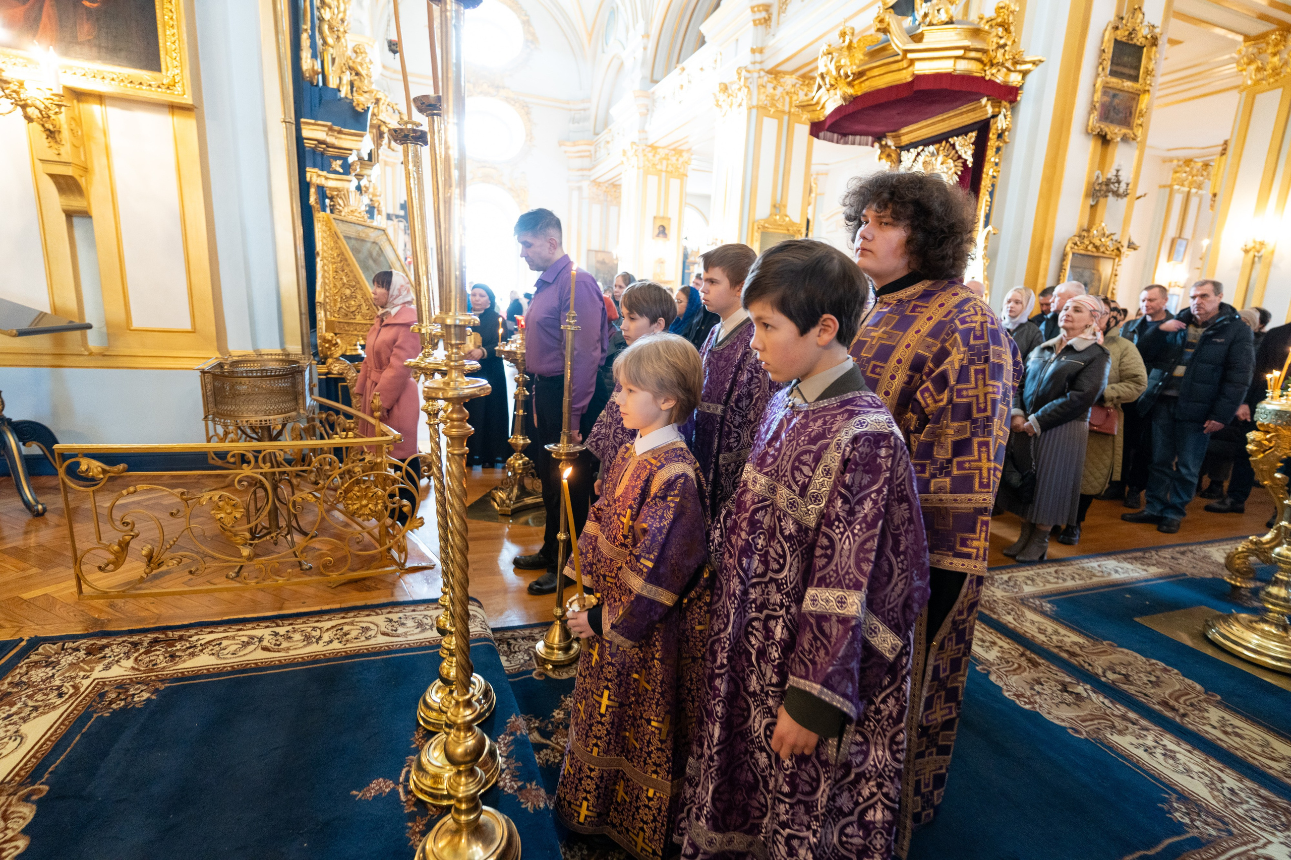 Неделя 3-я Великого поста, Крестопоклонная. НИКОЛО-БОГОЯВЛЕНСКИЙ МОРСКОЙ СОБОР