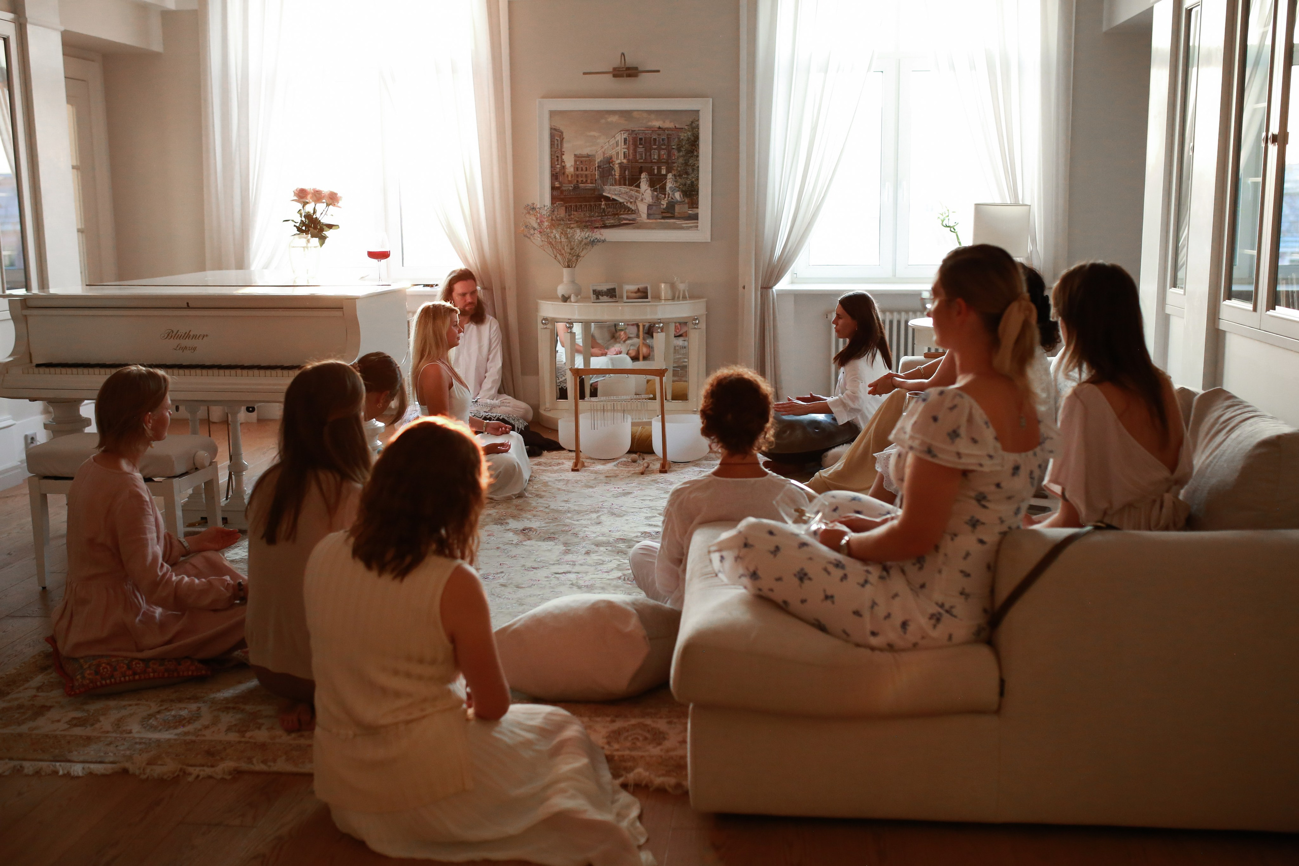 Вечер медитации. Репортажный и портретный фотограф Полина Ершова