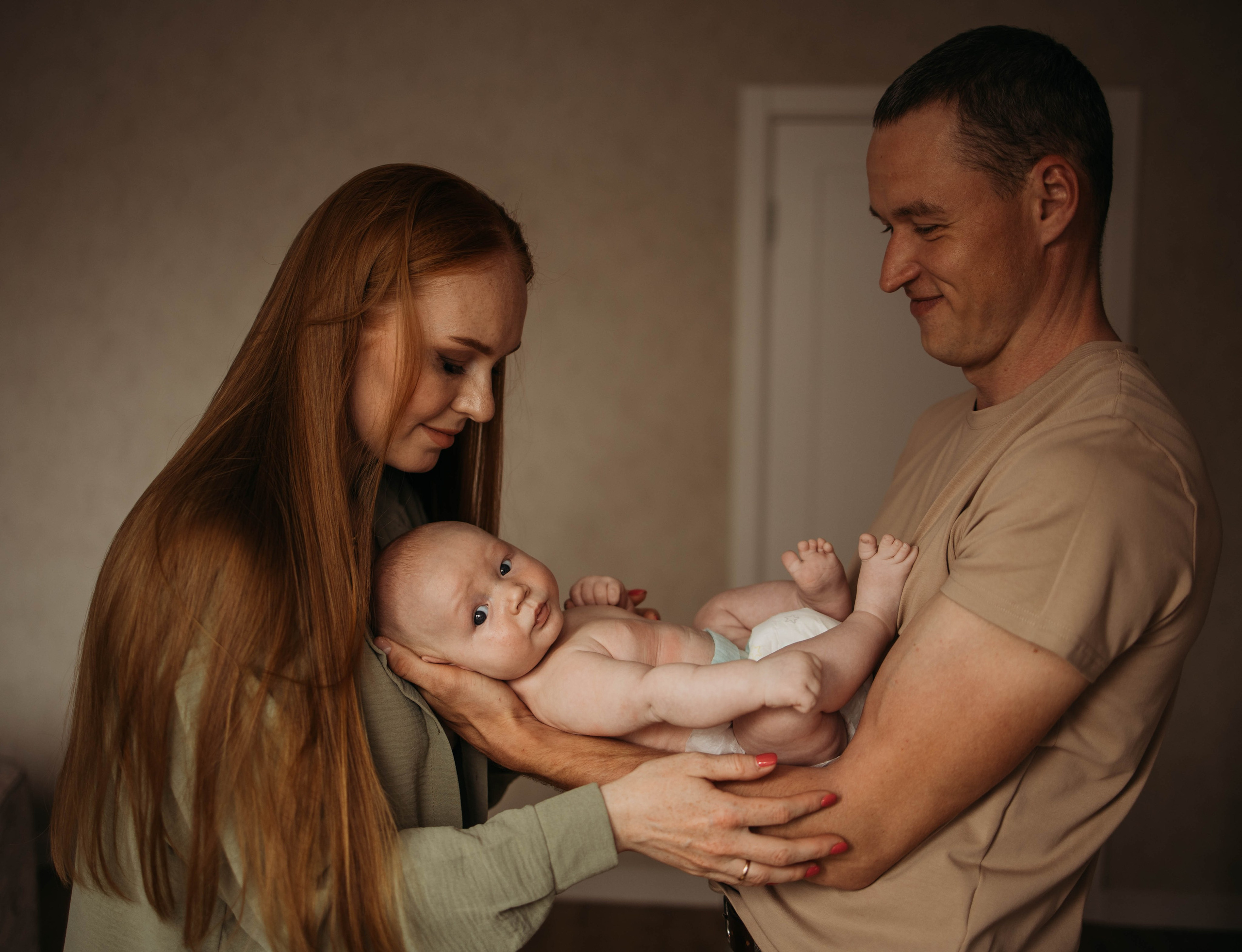 Катя, Коля и Лёня. Фотограф Алевтина Матешук