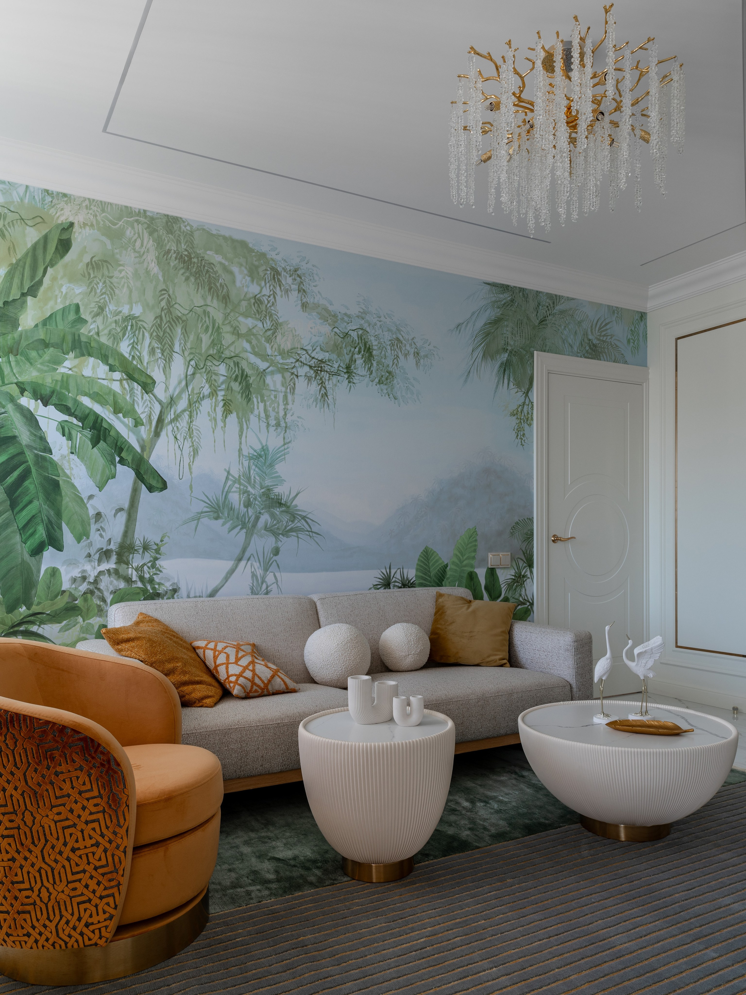 Дизайн проект Екатерины Бондаревой @atmosfera_sochi_studio_ Трехкомнатная квартира в ЖК "Фрукты". Интерьерный фотограф в Москве