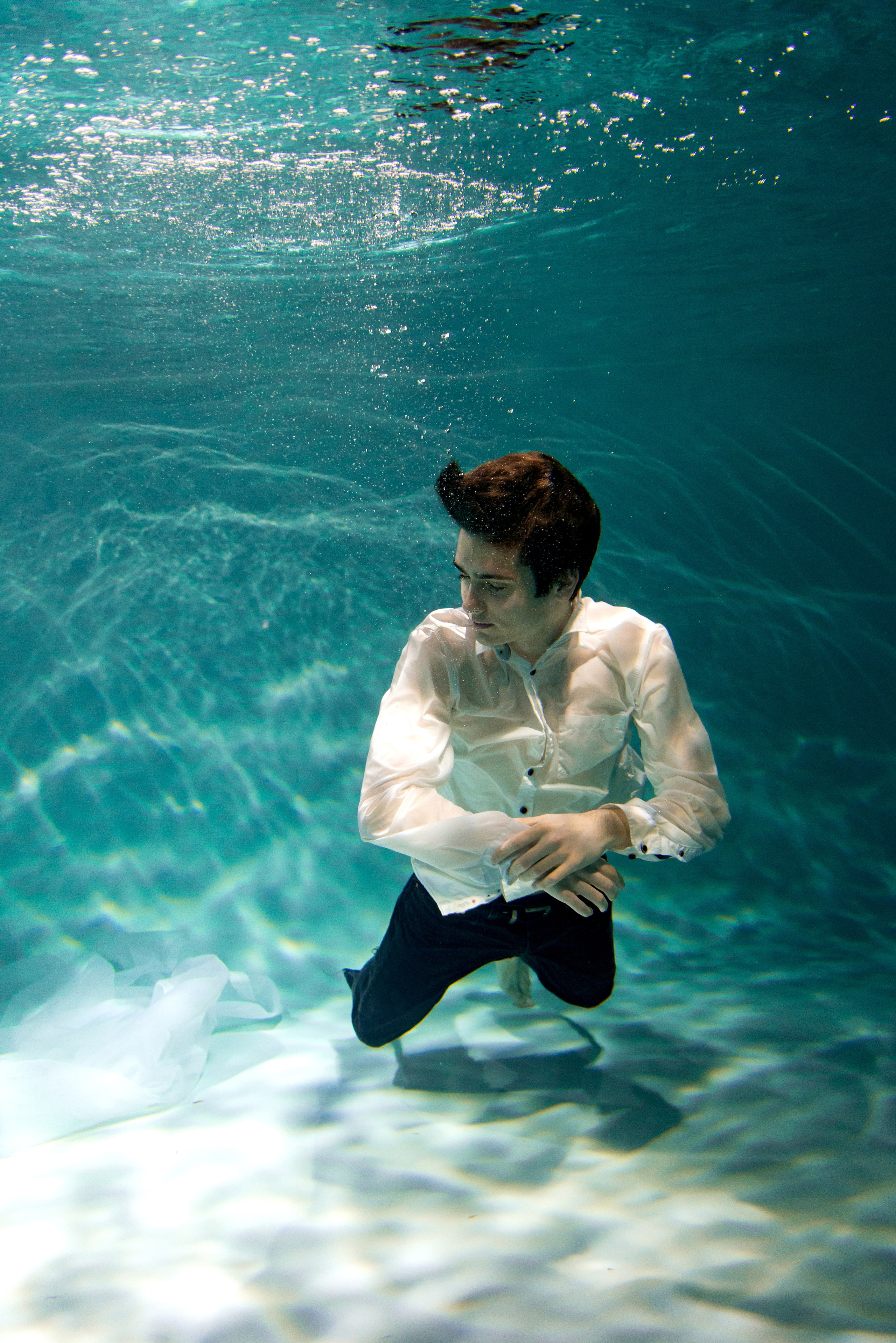 Под водой. Фотограф и дизайнер в Москве Екатерина Лобачева