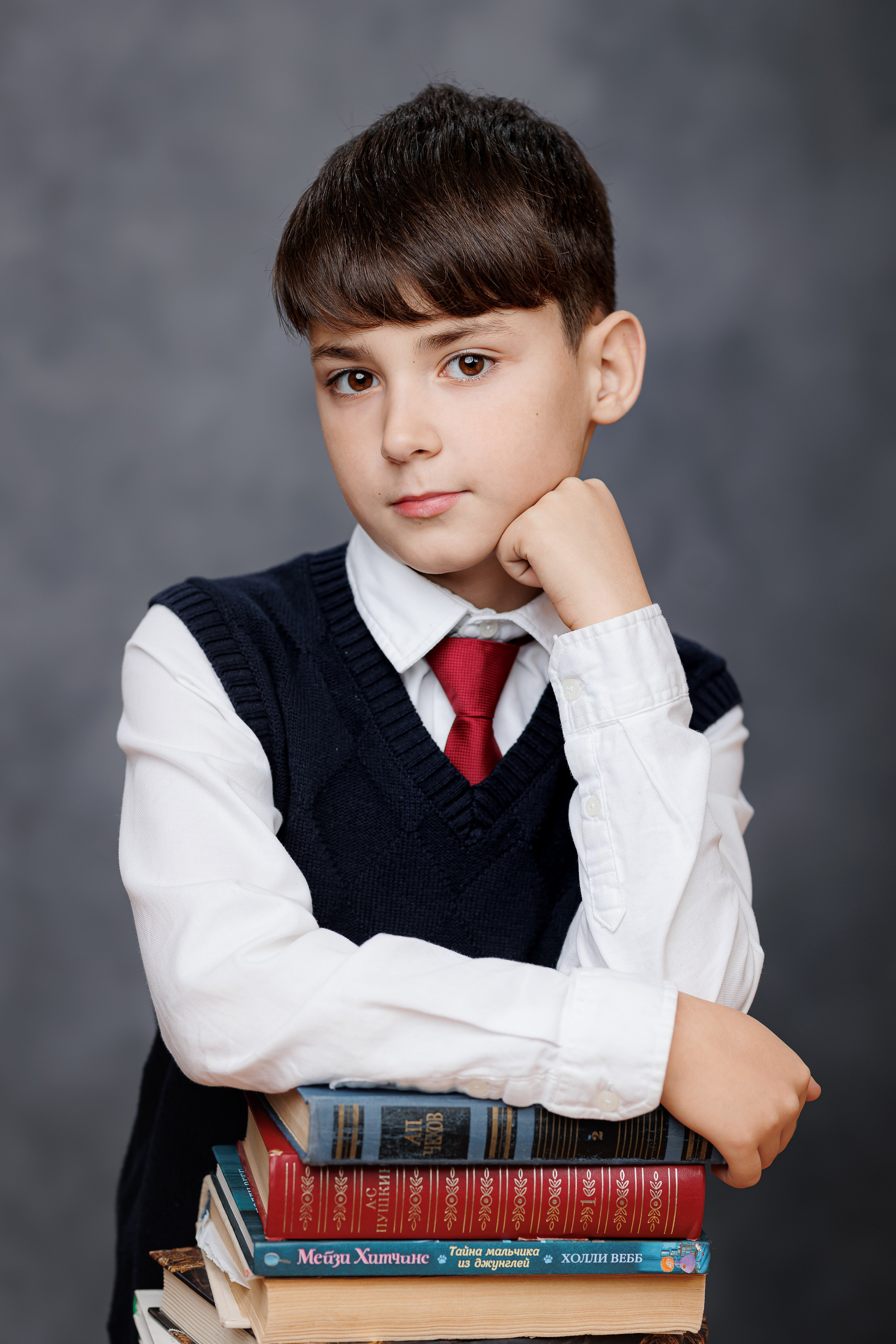 Портреты 4 классы. Семейный и детский фотограф Комина Елена, Власиха, Одинцово