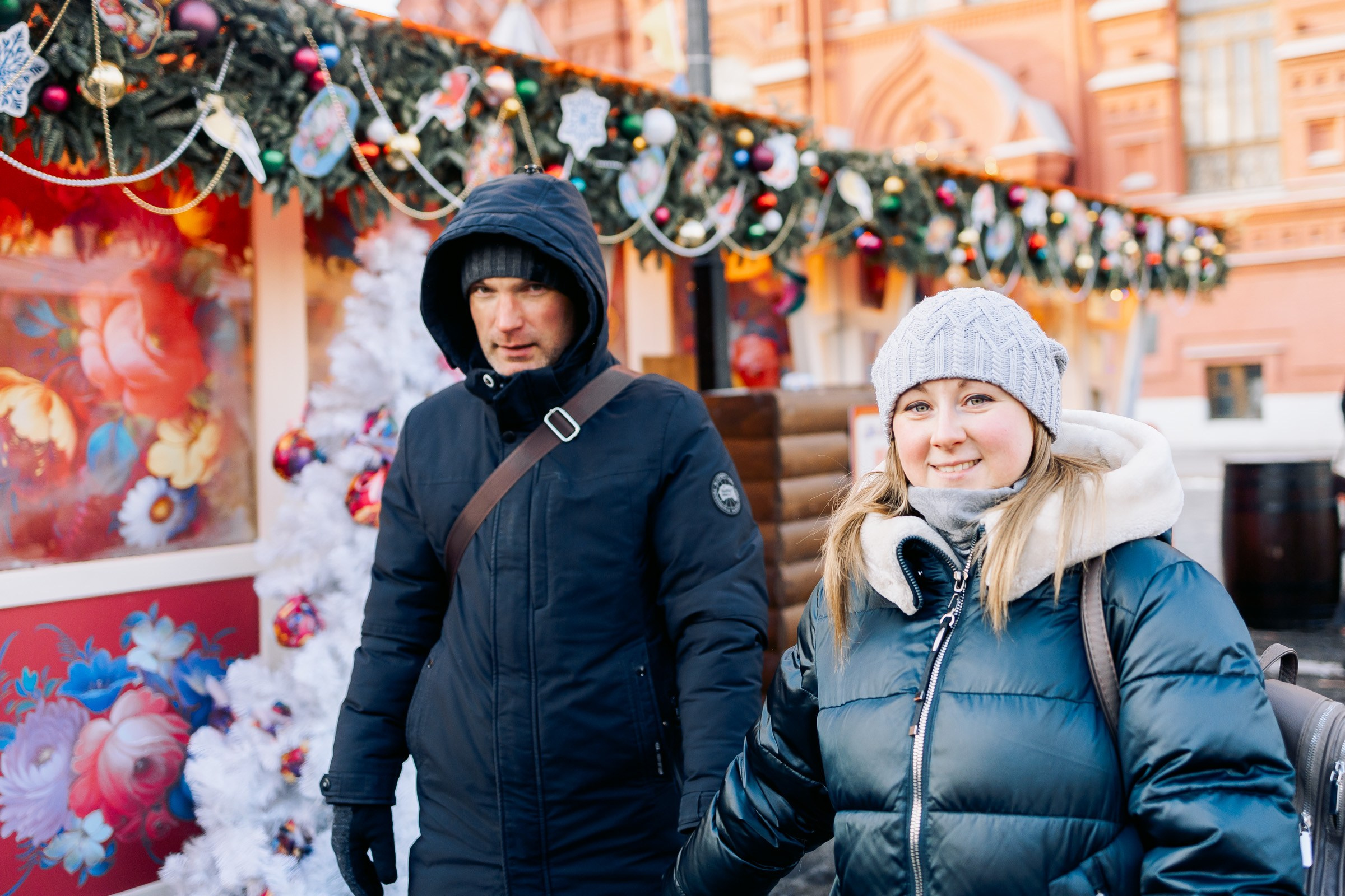 Морозный день